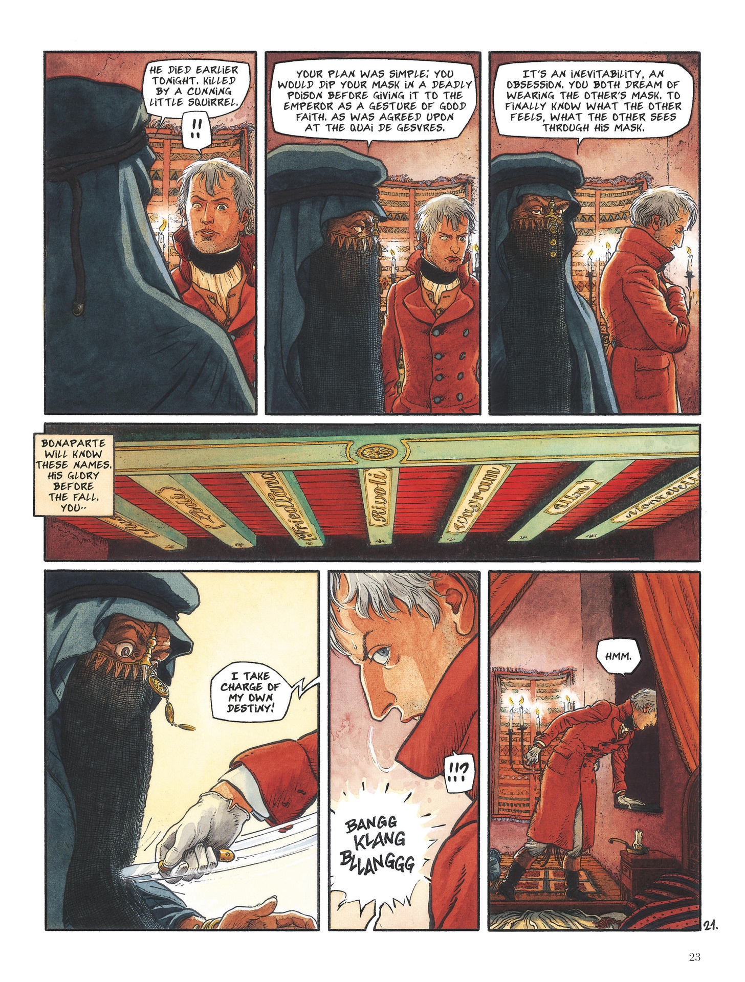 Read online Game of Masks comic -  Issue #6 - 23