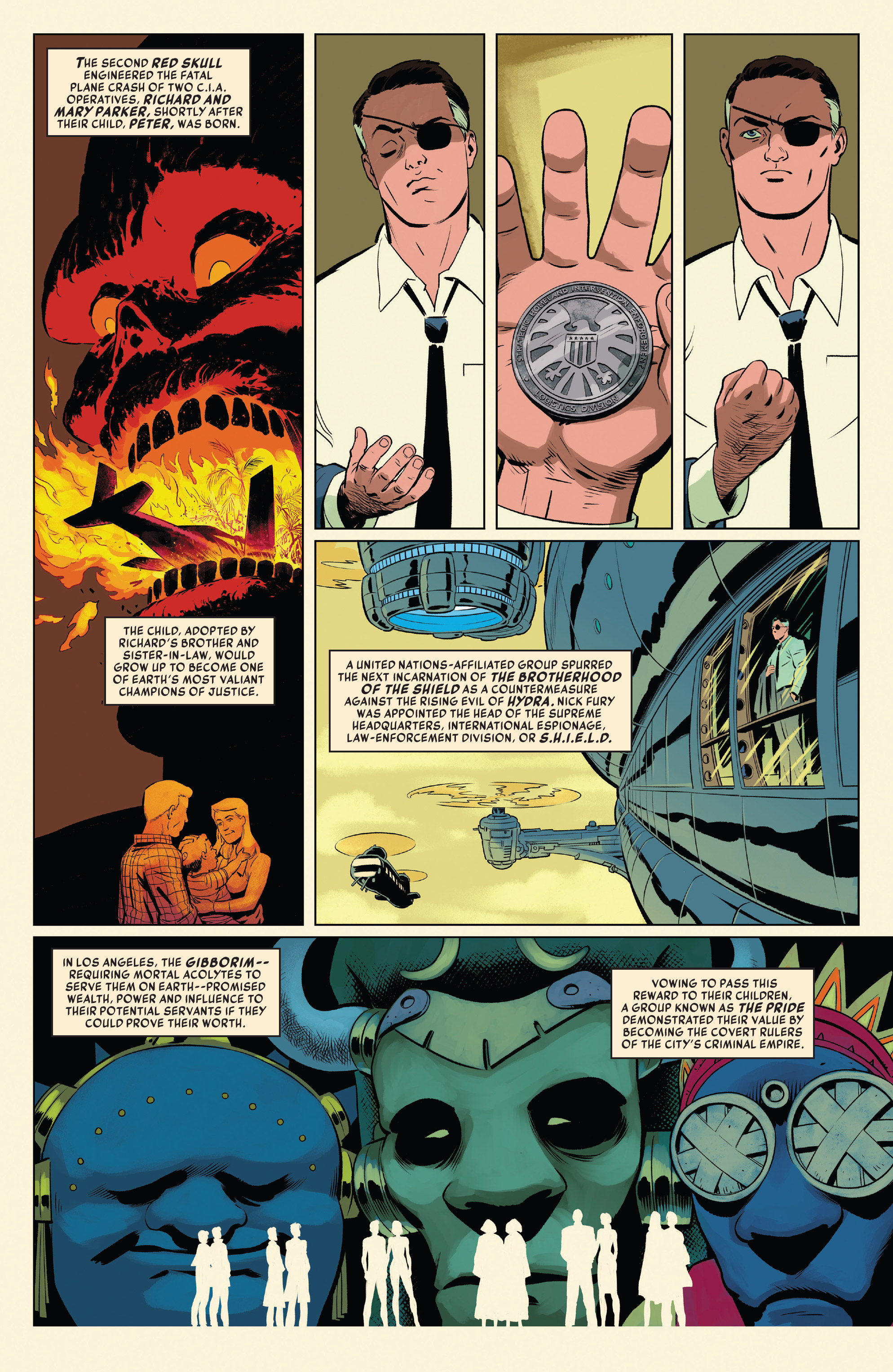 Read online History of the Marvel Universe (2019) comic -  Issue #2 - 19