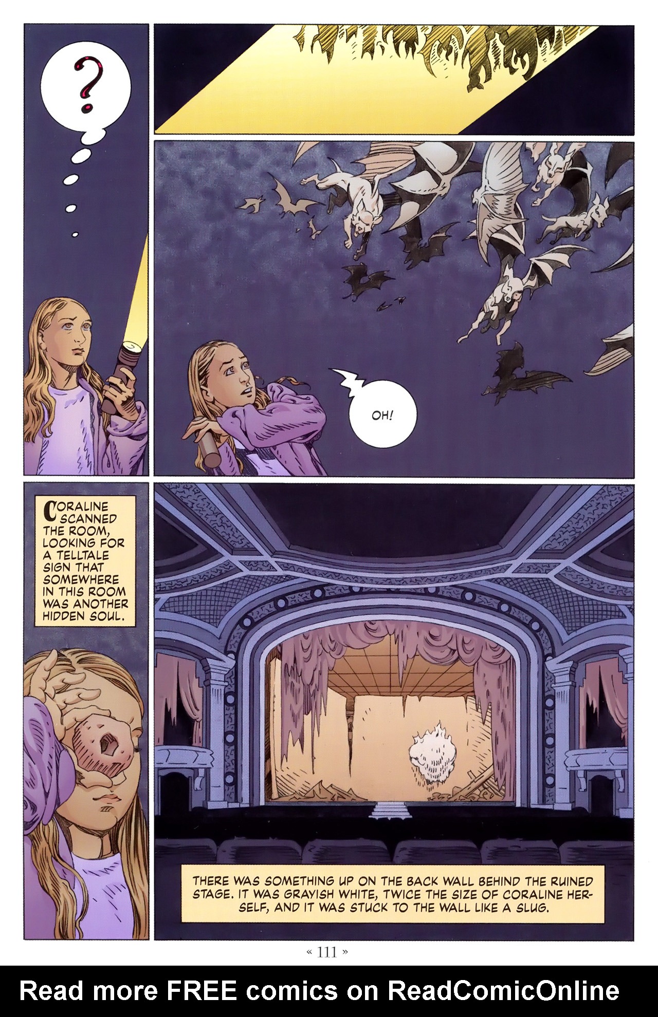 Read online Coraline comic -  Issue #1 - 117