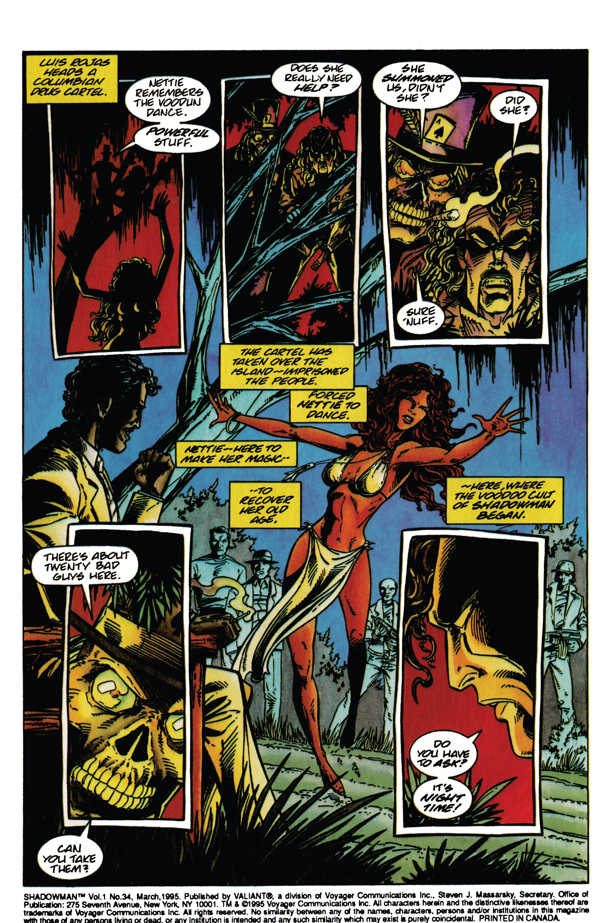 Read online Shadowman (1992) comic -  Issue #34 - 3