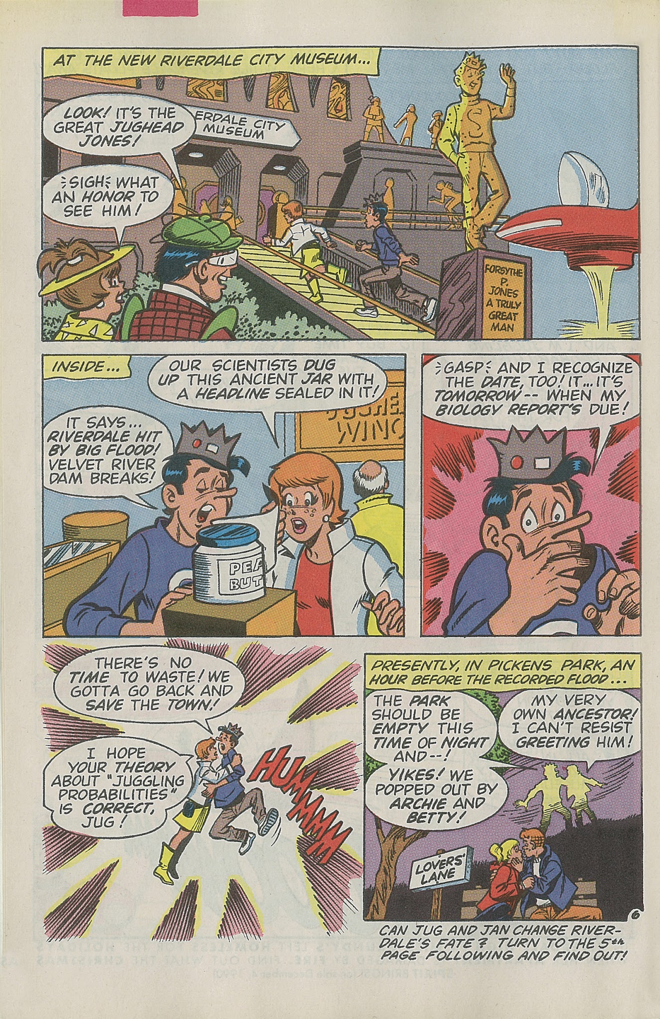 Read online Jughead's Time Police comic -  Issue #4 - 8