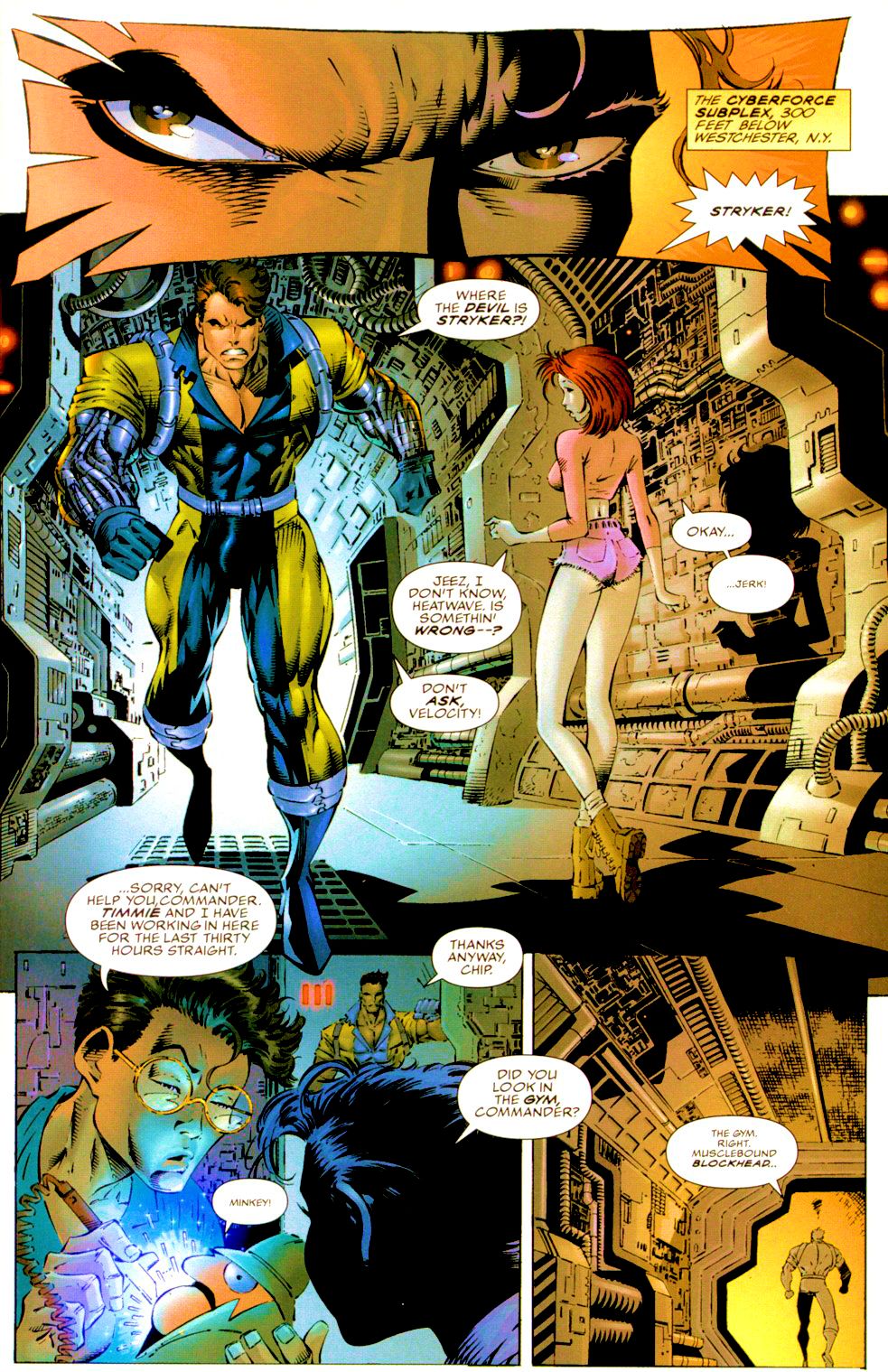Read online Codename: Strykeforce comic -  Issue #0 - 3