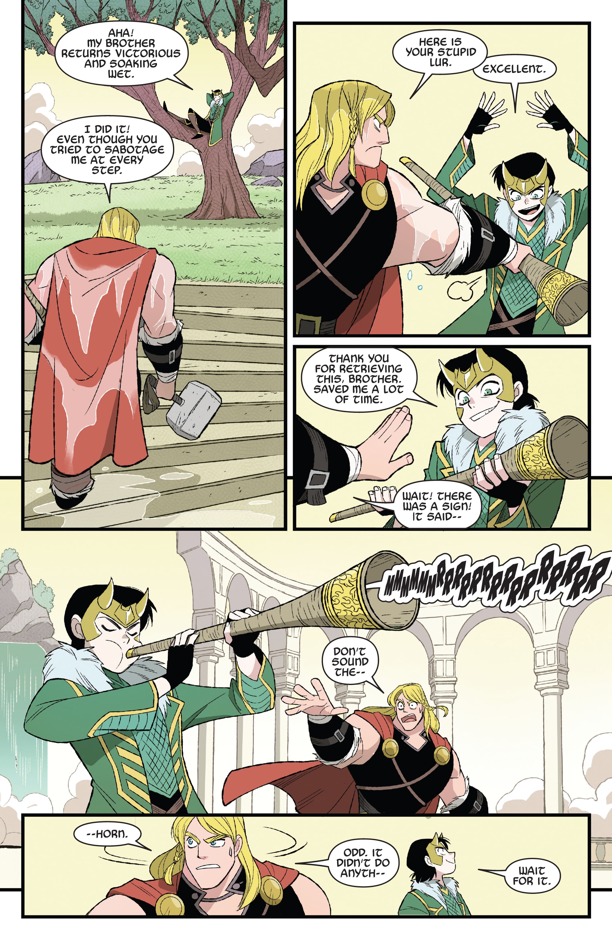 Read online Thor & Loki: Double Trouble comic -  Issue #1 - 17