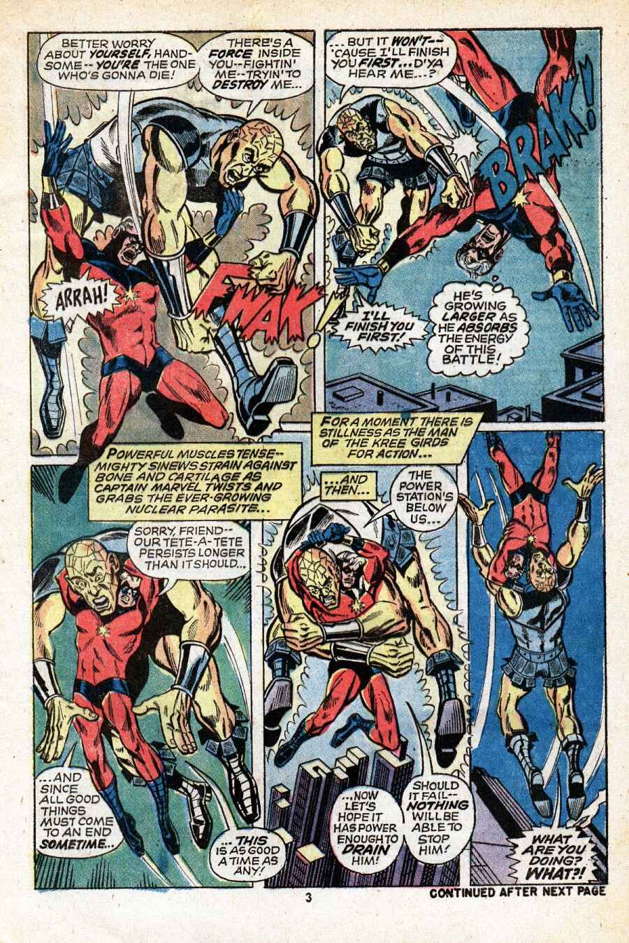 Read online Captain Marvel (1968) comic -  Issue #23 - 4