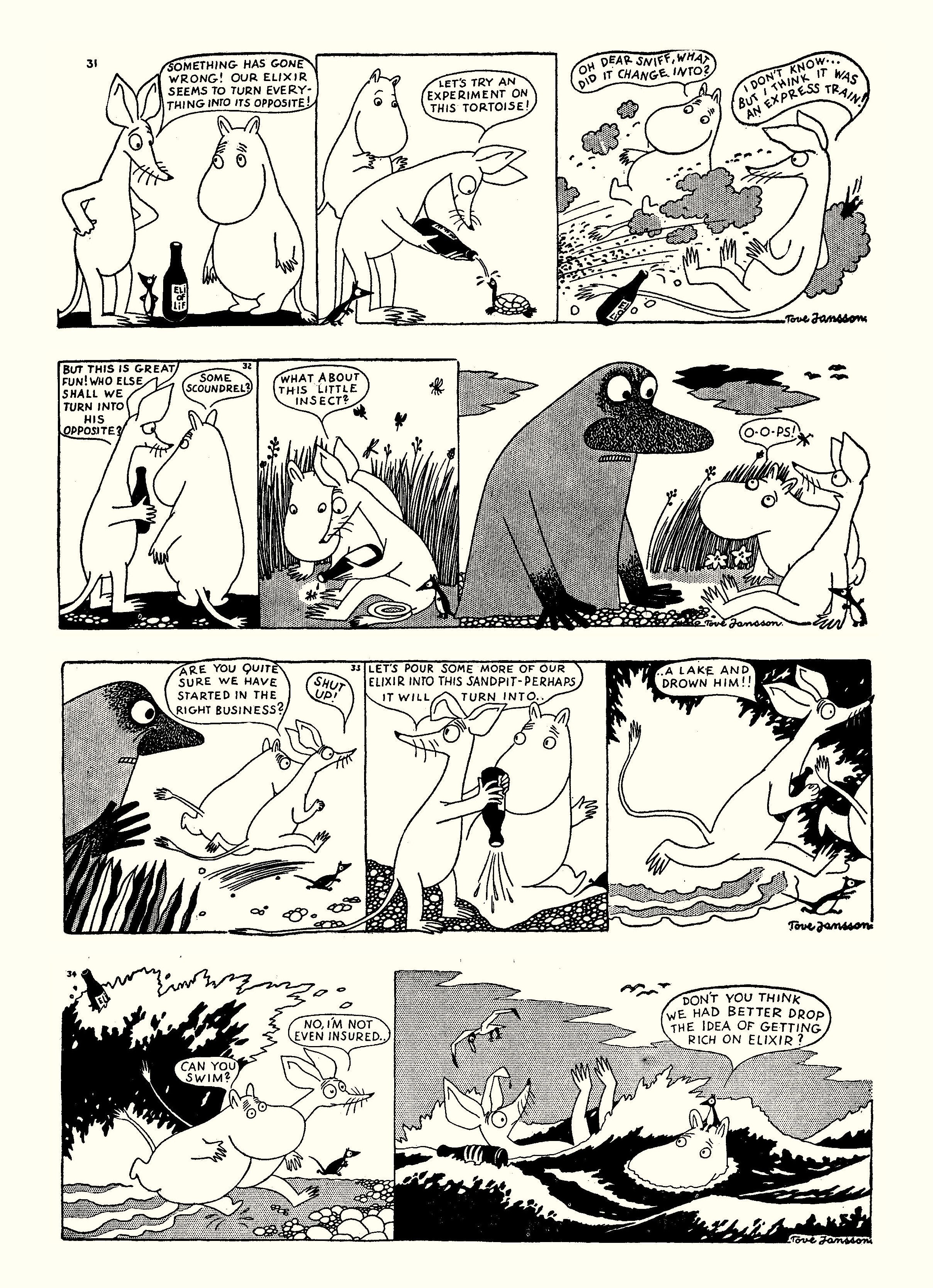 Read online Moomin: The Complete Tove Jansson Comic Strip comic -  Issue # TPB 1 - 14
