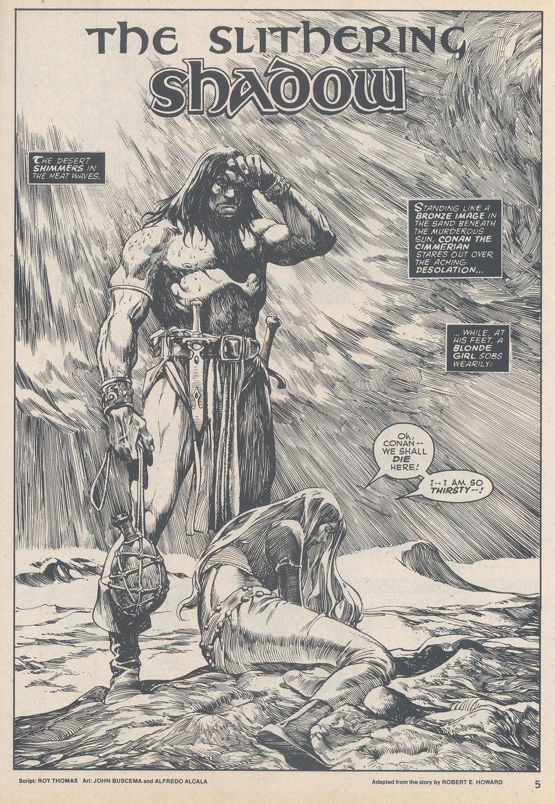 Read online The Savage Sword Of Conan comic -  Issue #20 - 5