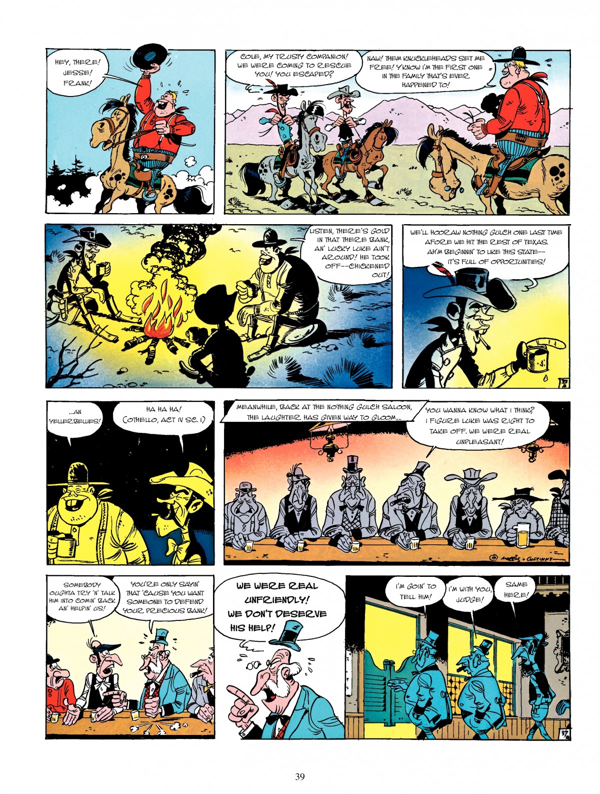 Read online A Lucky Luke Adventure comic -  Issue #4 - 41