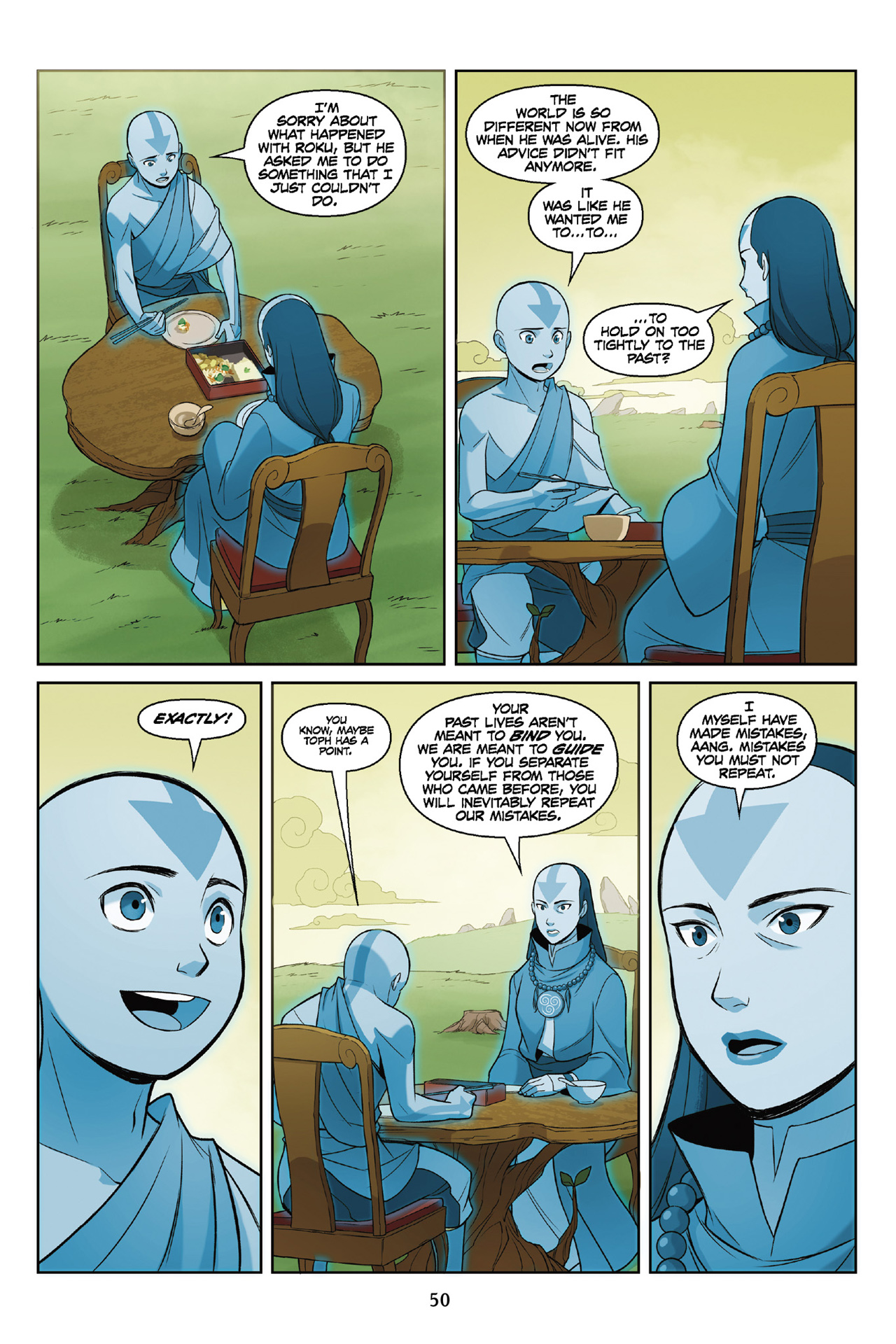 Read online Nickelodeon Avatar: The Last Airbender - The Rift comic -  Issue # Part 2 - 51