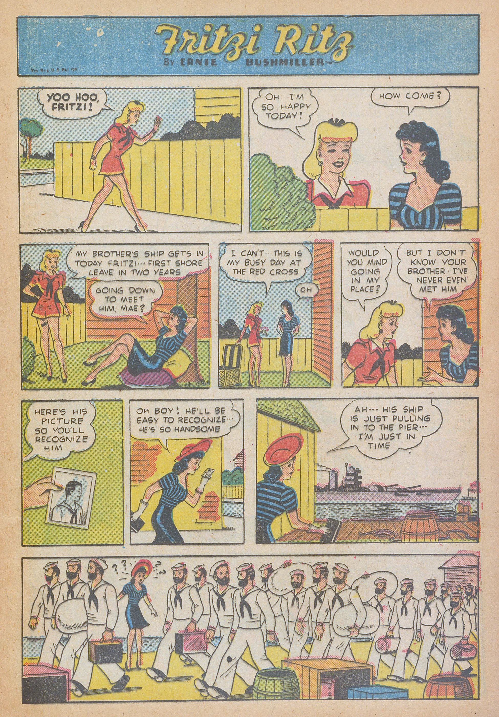Read online Fritzi Ritz (1953) comic -  Issue #55 - 15