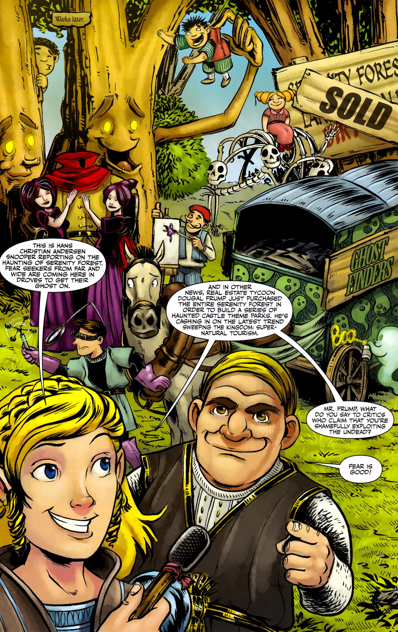 Read online Shrek (2010) comic -  Issue #2 - 22