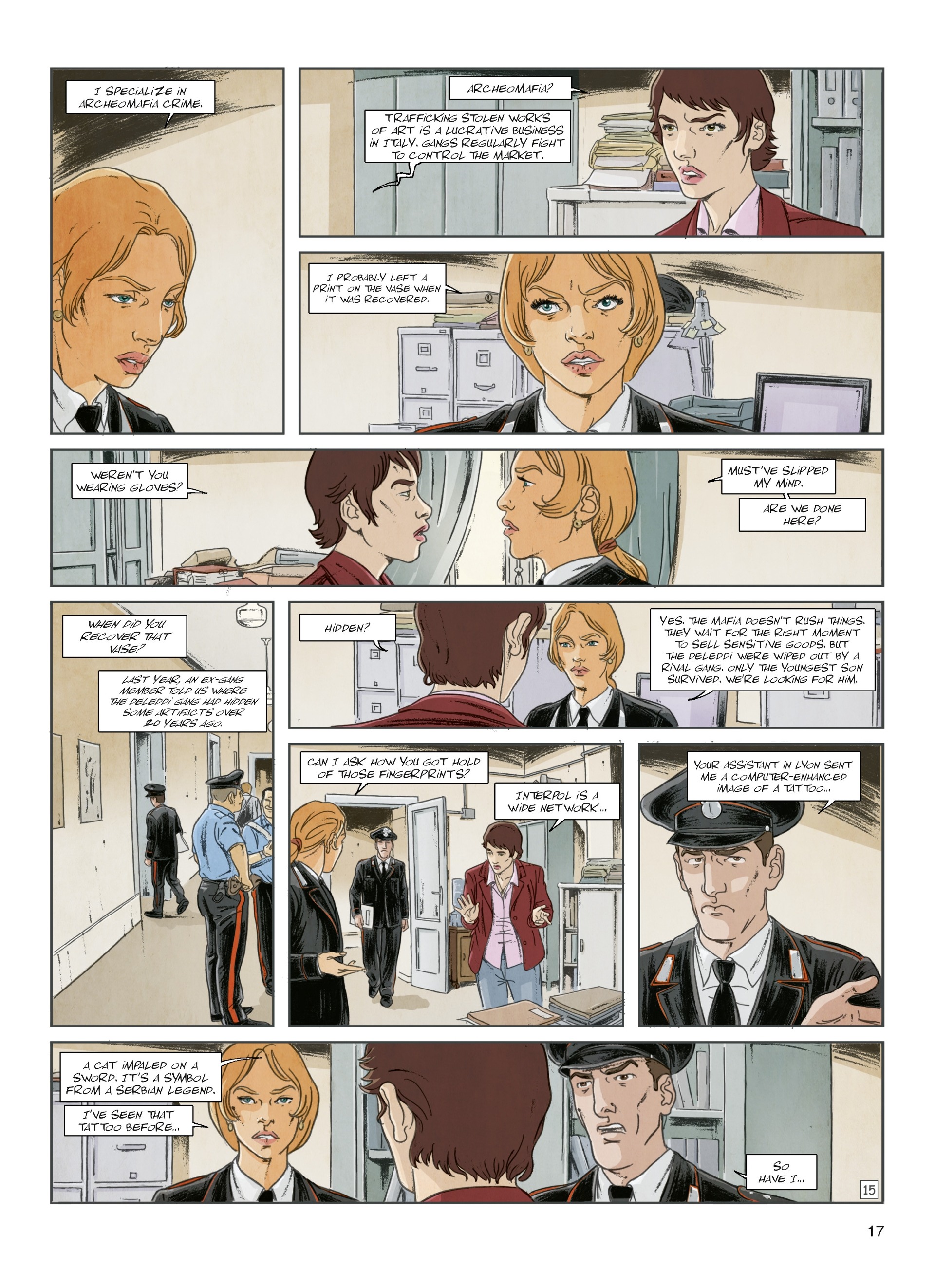 Read online Interpol comic -  Issue #3 - 17