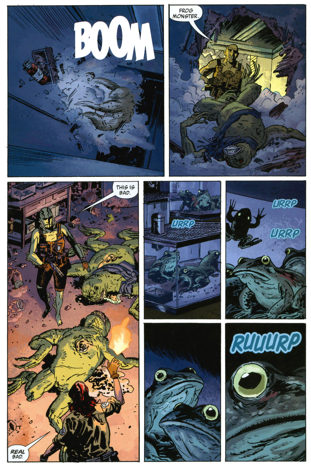 Read online B.P.R.D., Plague of Frogs comic -  Issue #1 - 26
