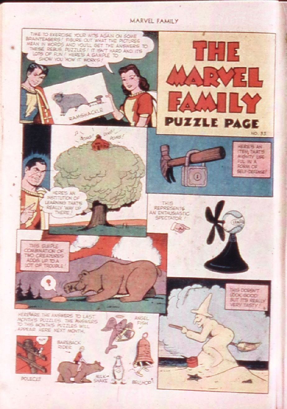 Read online The Marvel Family comic -  Issue #53 - 14