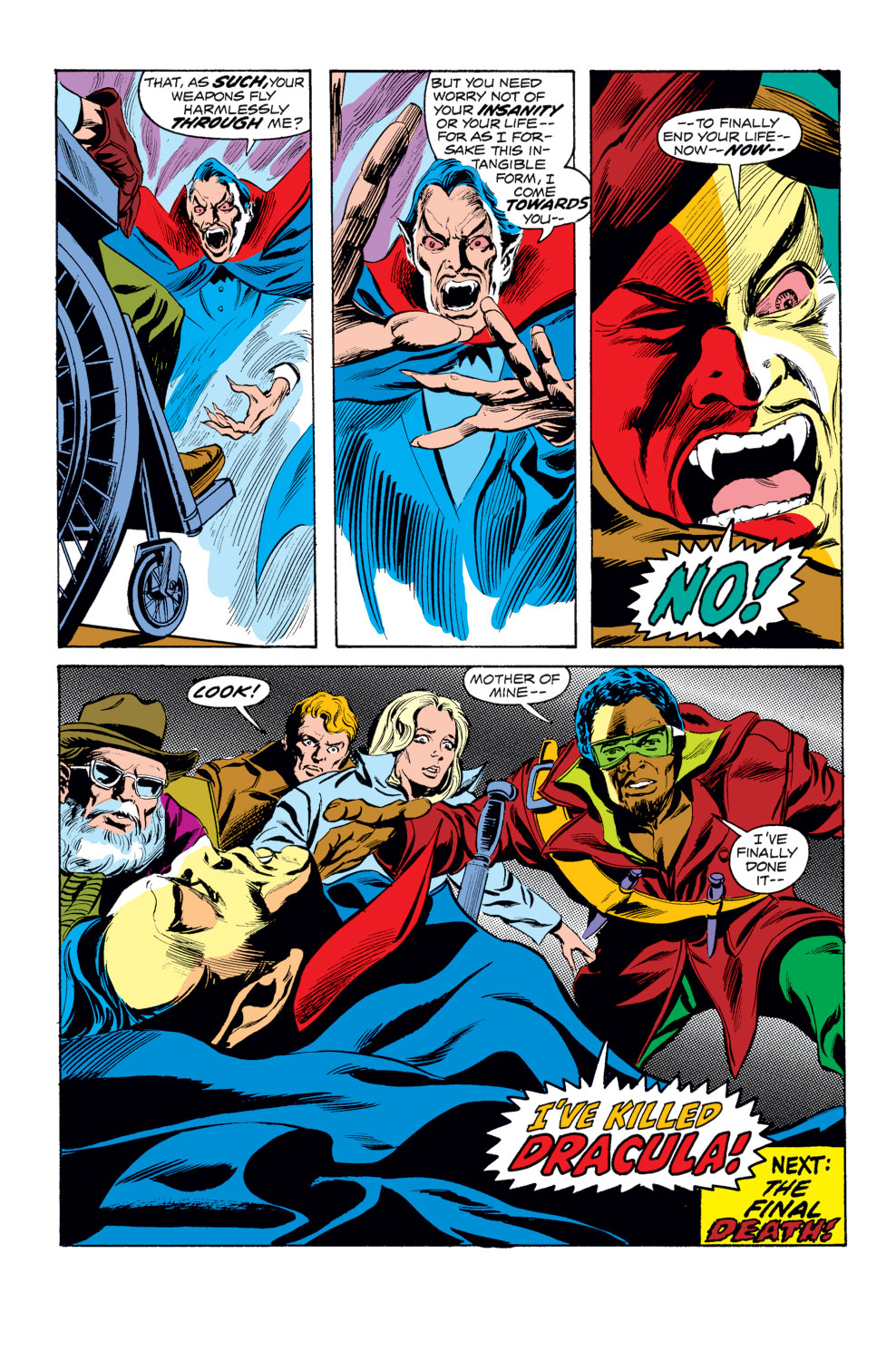Read online Tomb of Dracula (1972) comic -  Issue #13 - 20
