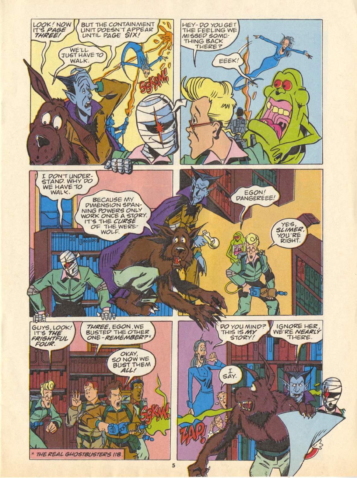 Read online The Real Ghostbusters comic -  Issue #136 - 21