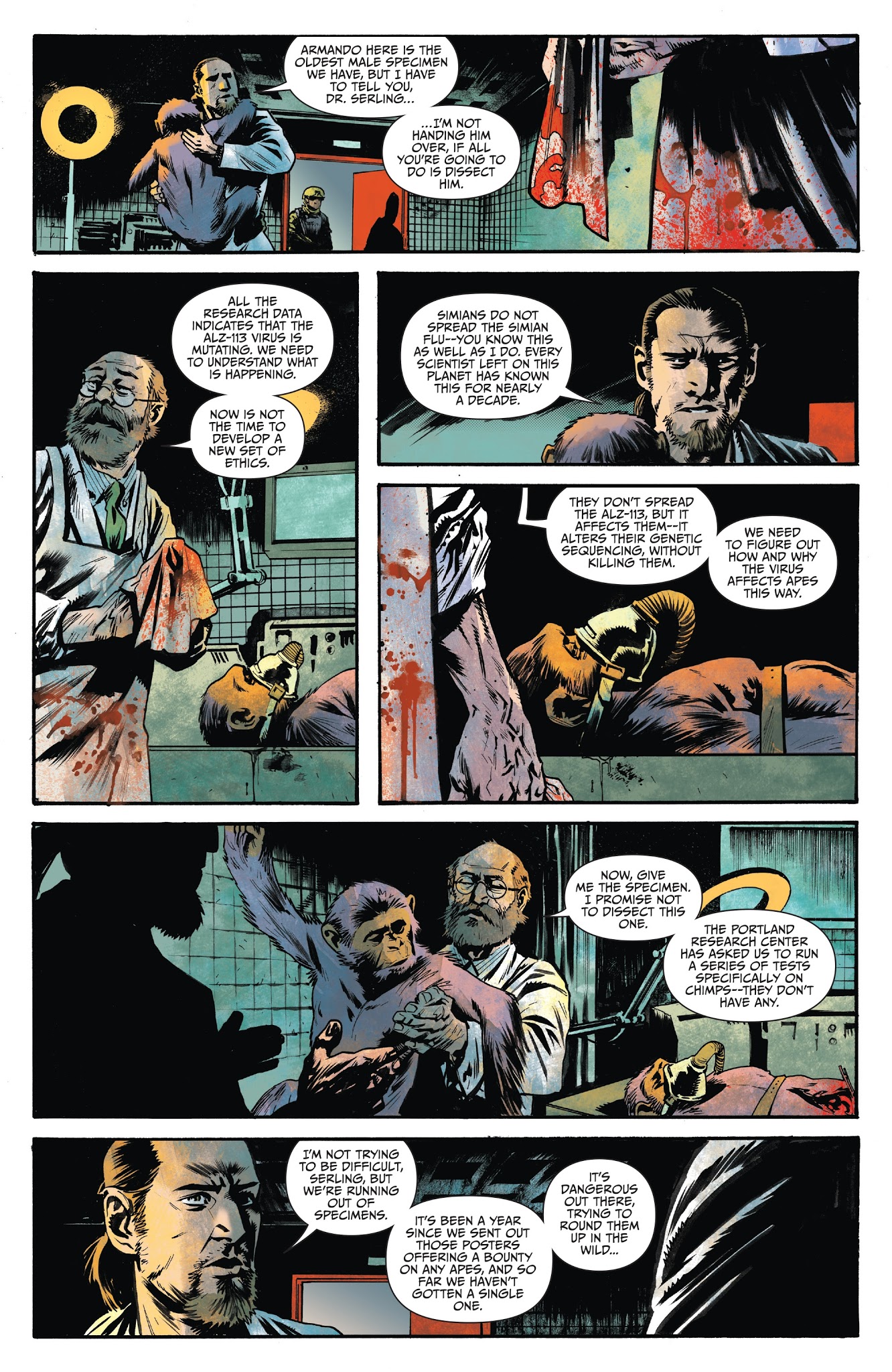 Read online War for the Planet of the Apes comic -  Issue #1 - 17