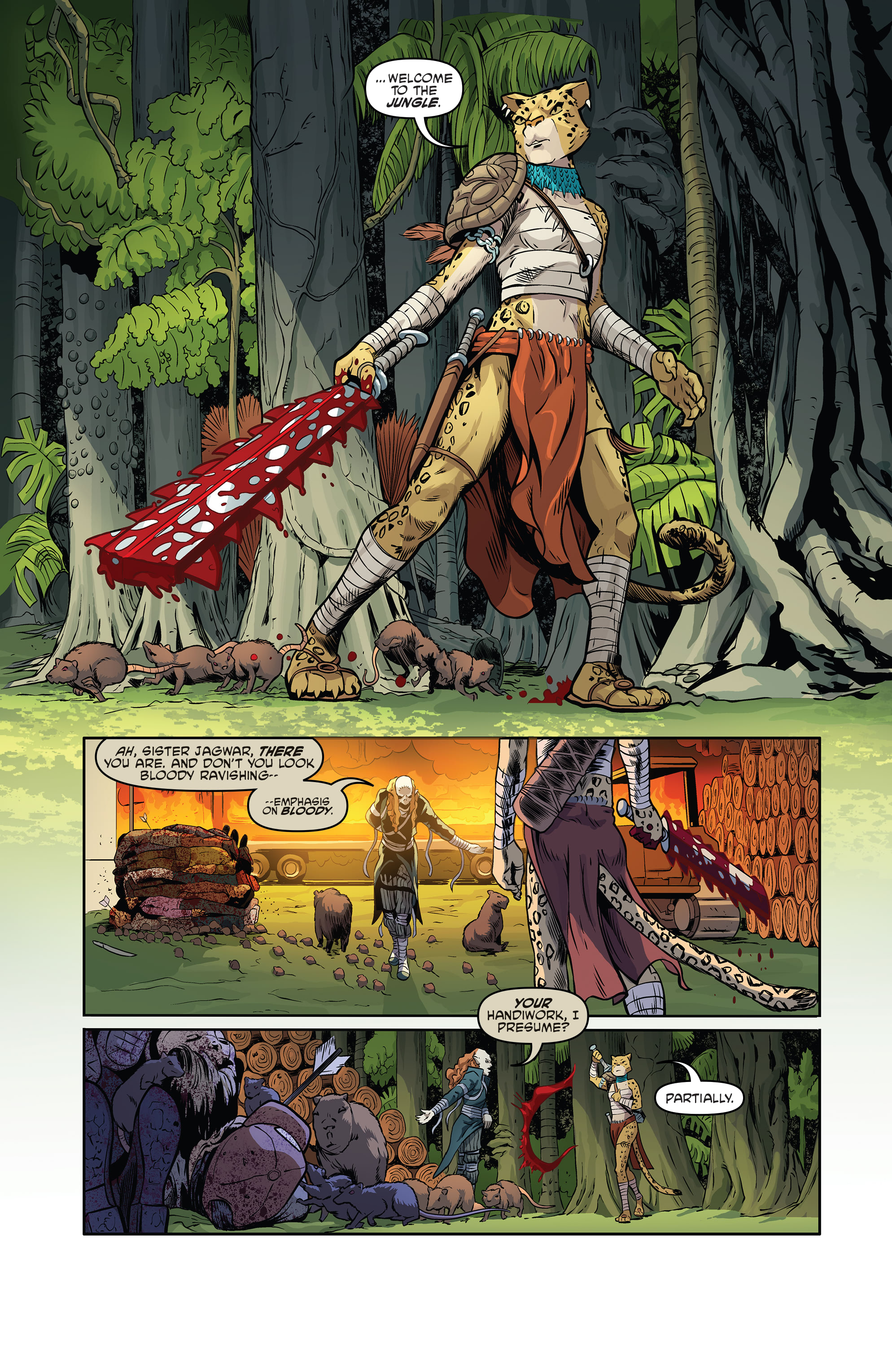 Read online Teenage Mutant Ninja Turtles: The Armageddon Game - Pre-Game comic -  Issue # TPB - 68