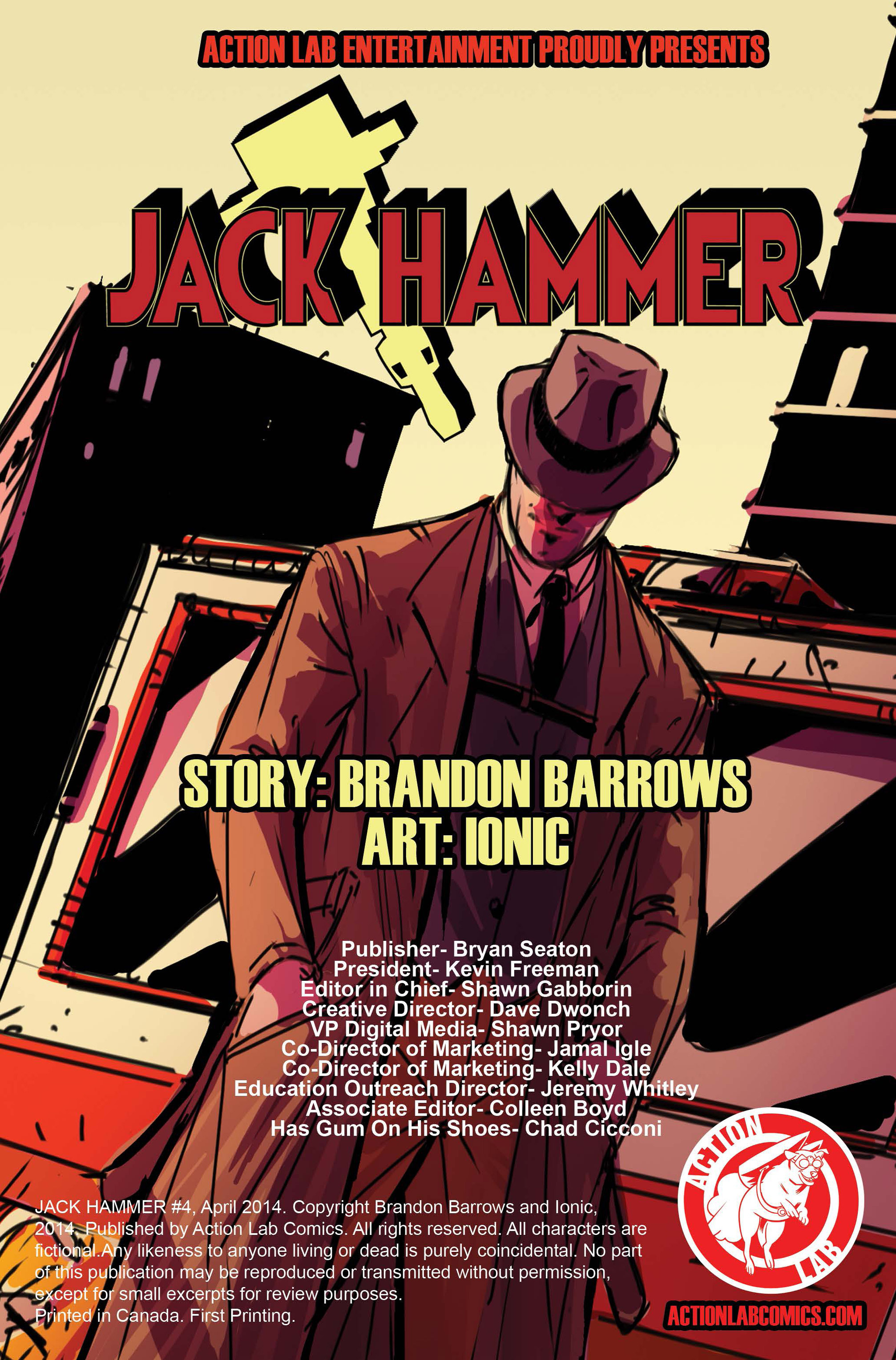 Read online Jack Hammer comic -  Issue #4 - 2