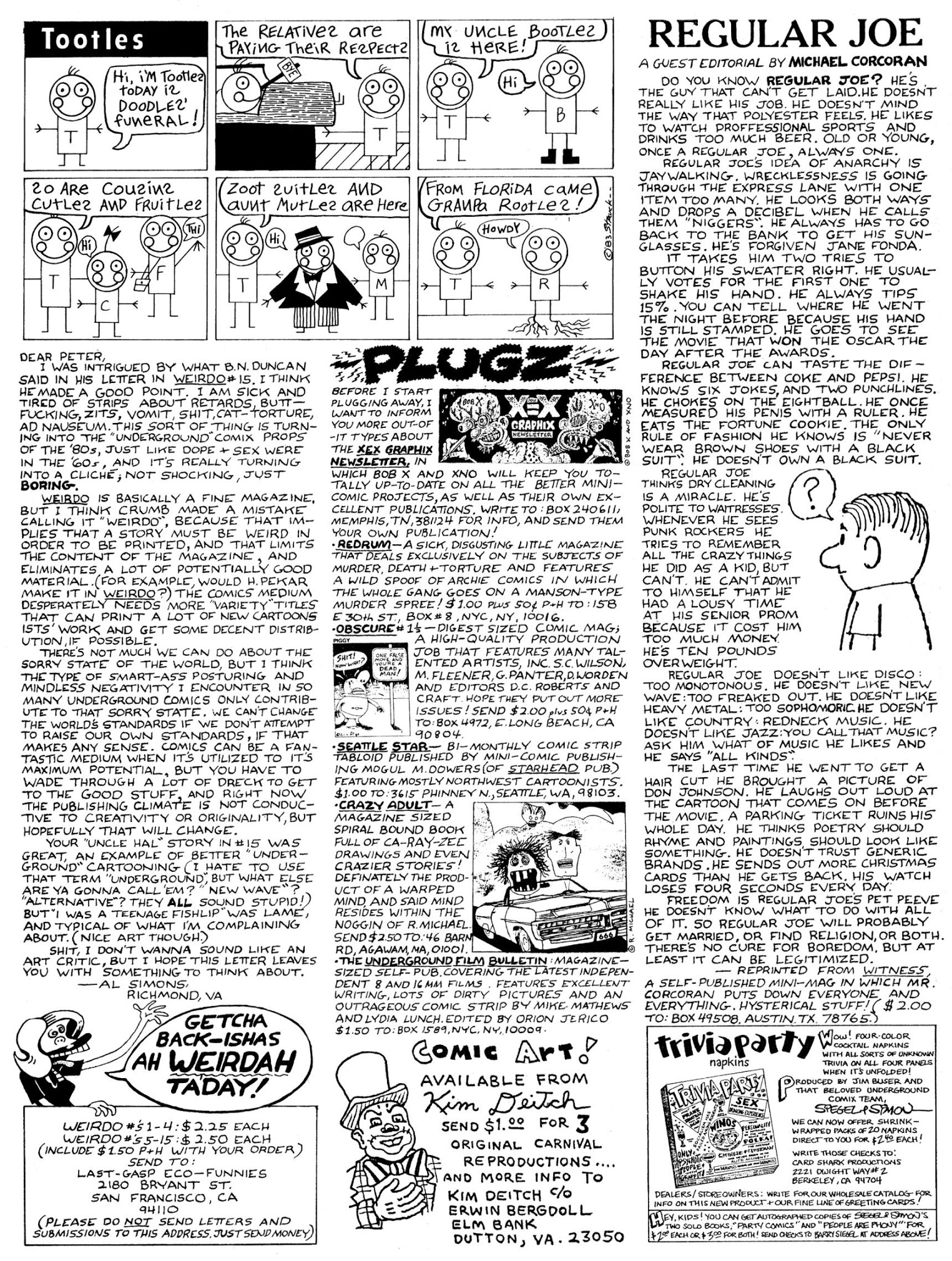 Read online Weirdo comic -  Issue #16 - 5