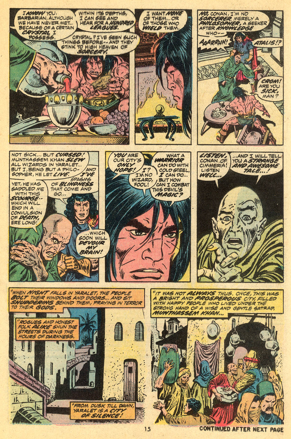 Read online Conan the Barbarian (1970) comic -  Issue #30 - 12