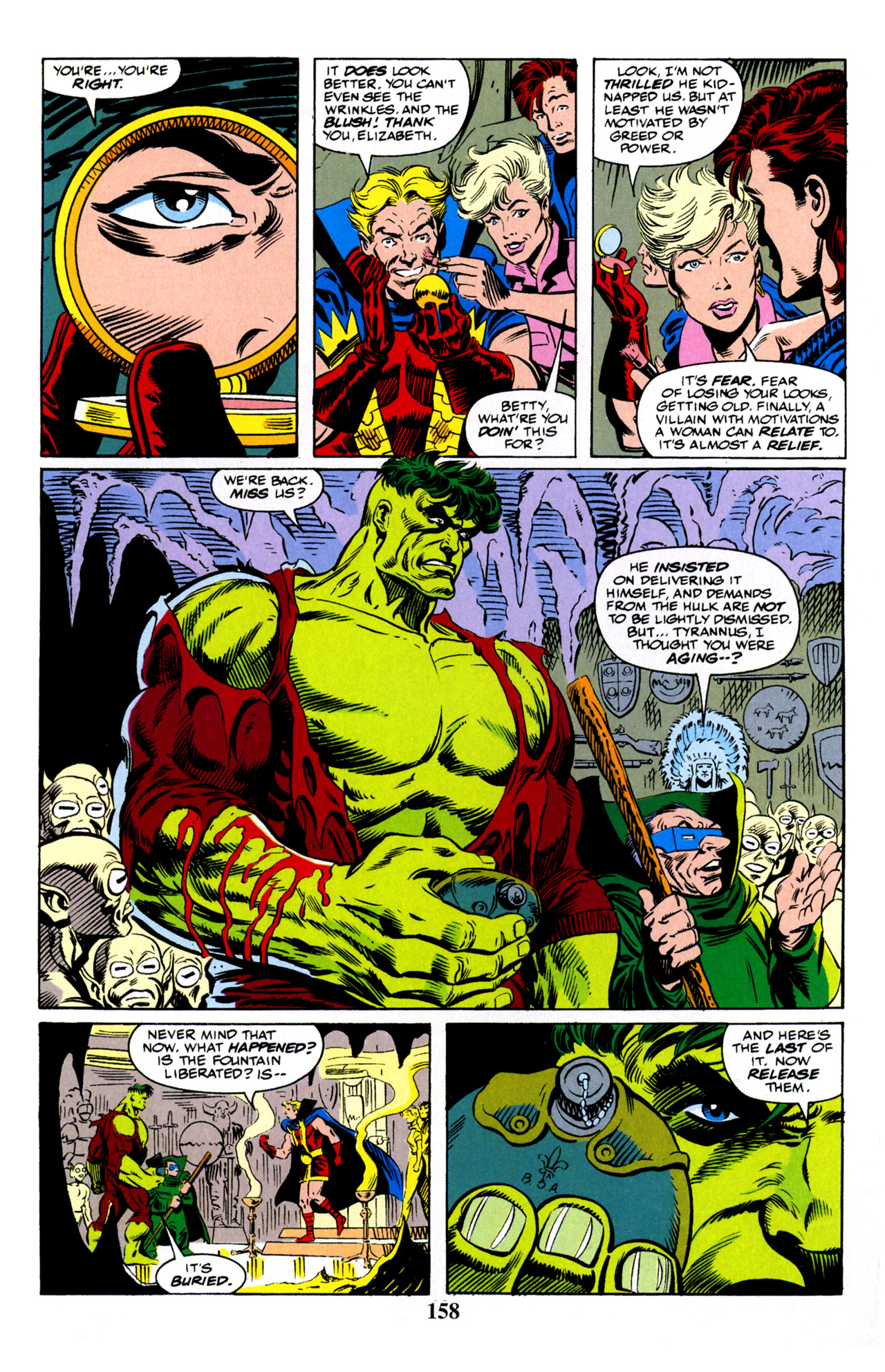 Read online Hulk Visionaries: Peter David comic -  Issue # TPB 7 - 157