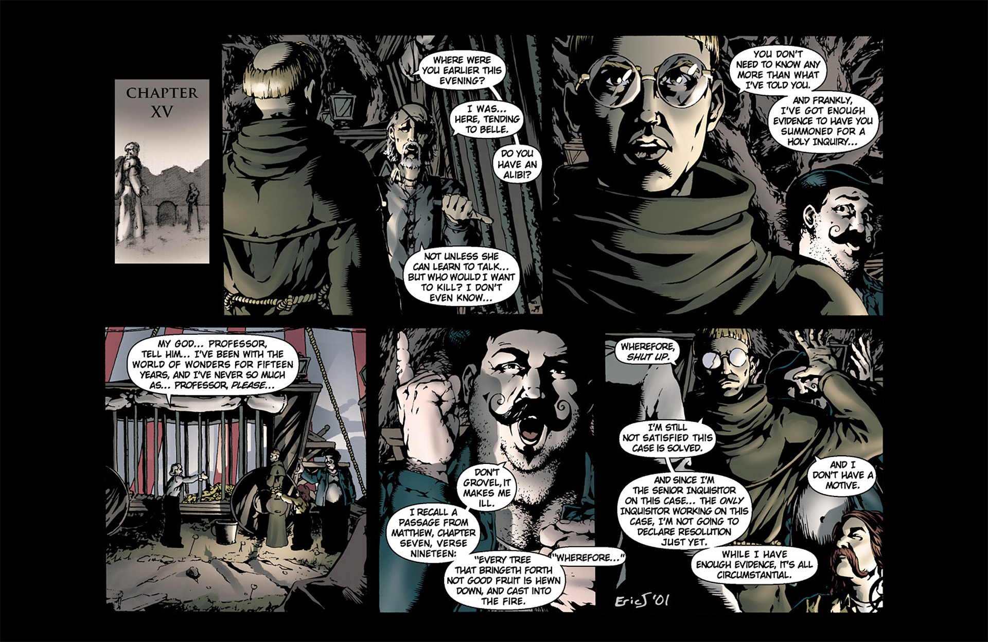 Read online Rex Mundi (2006) comic -  Issue # TPB 1 - 186