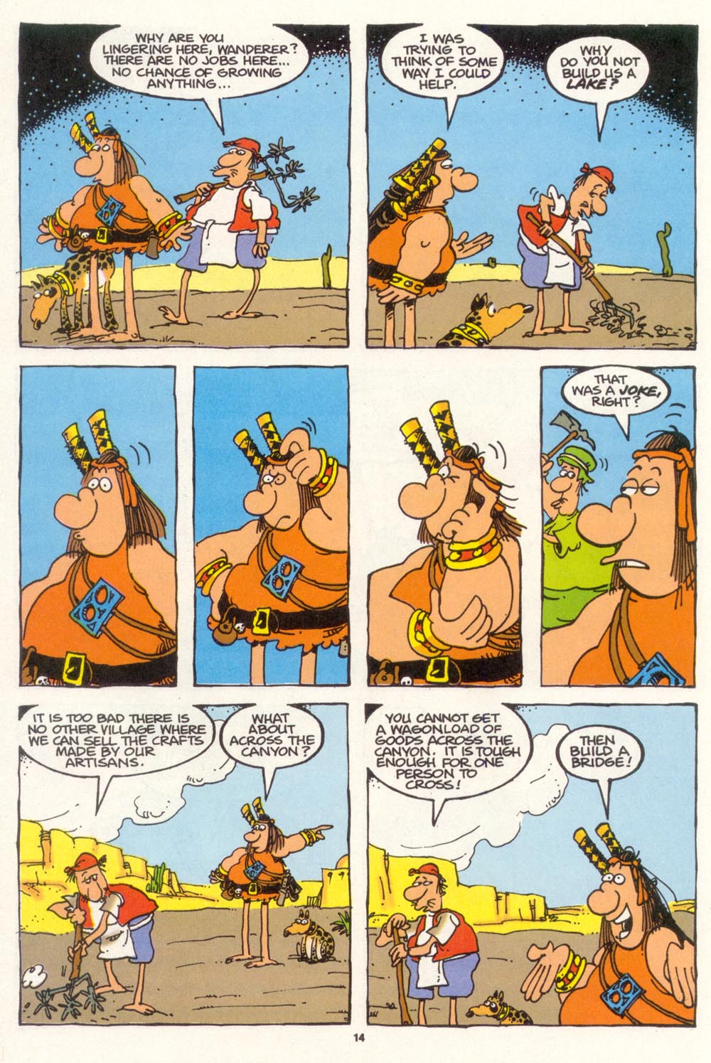 Read online Sergio Aragonés Groo the Wanderer comic -  Issue #102 - 16