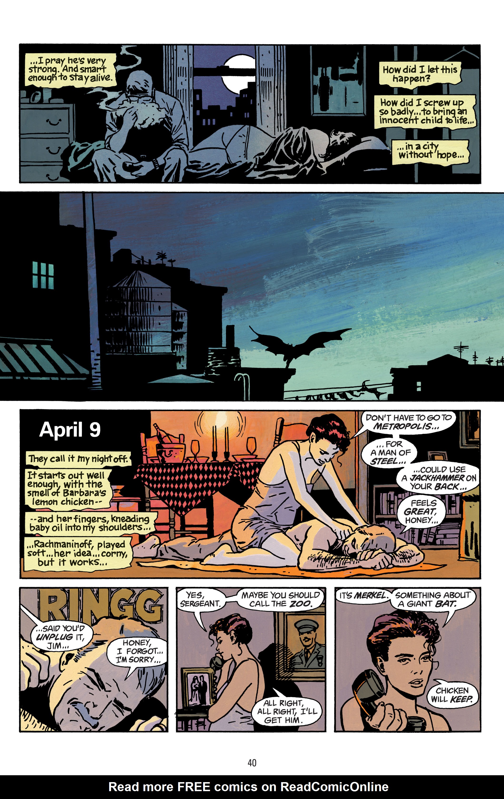 Read online Batman: Year One: The Deluxe Edition comic -  Issue # TPB - 41