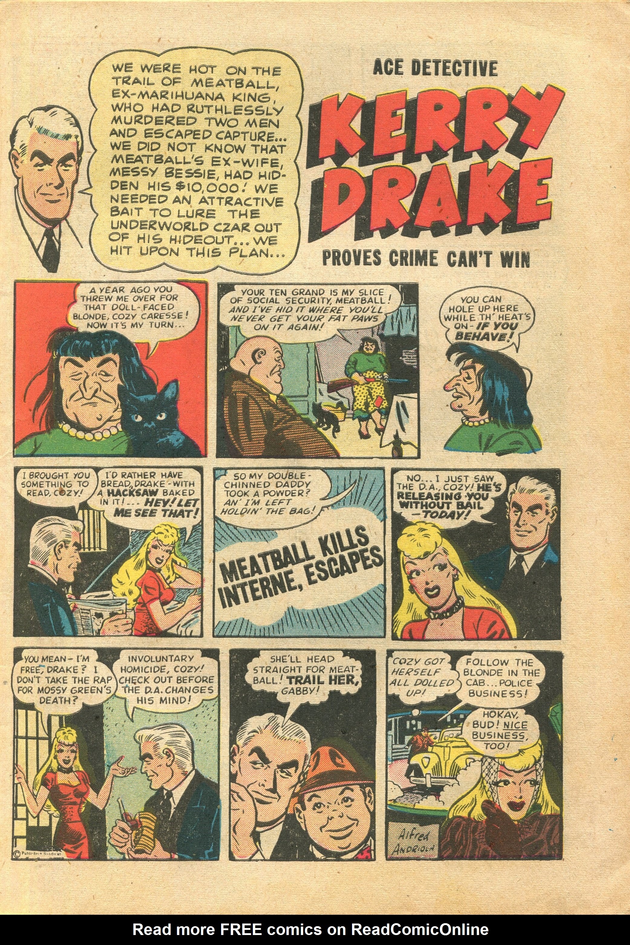 Read online Kerry Drake Detective Cases comic -  Issue #11 - 5