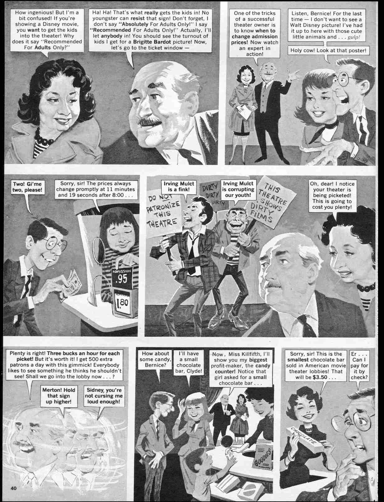 Read online MAD comic -  Issue #76 - 42