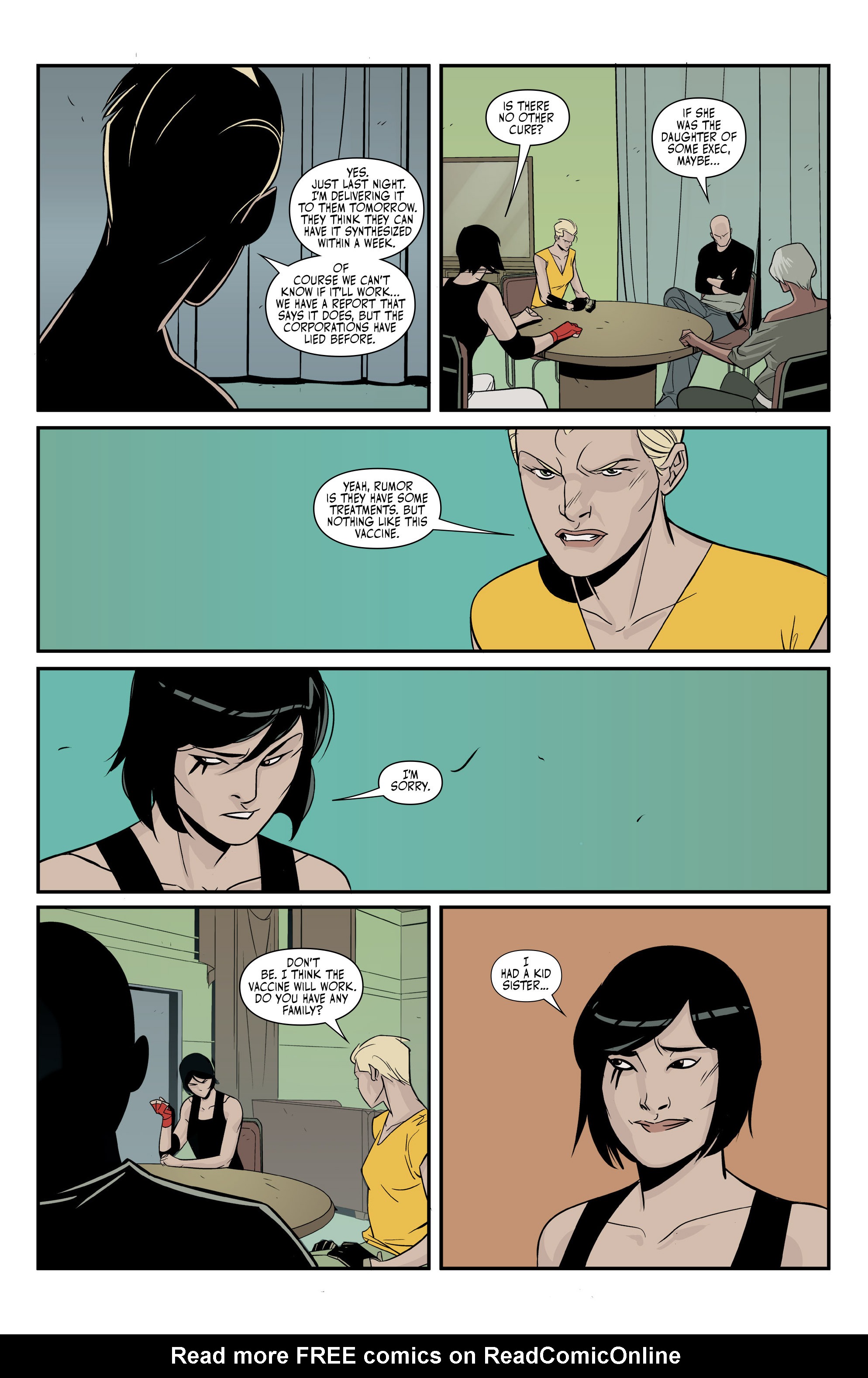 Read online Mirror's Edge: Exordium comic -  Issue #4 - 12