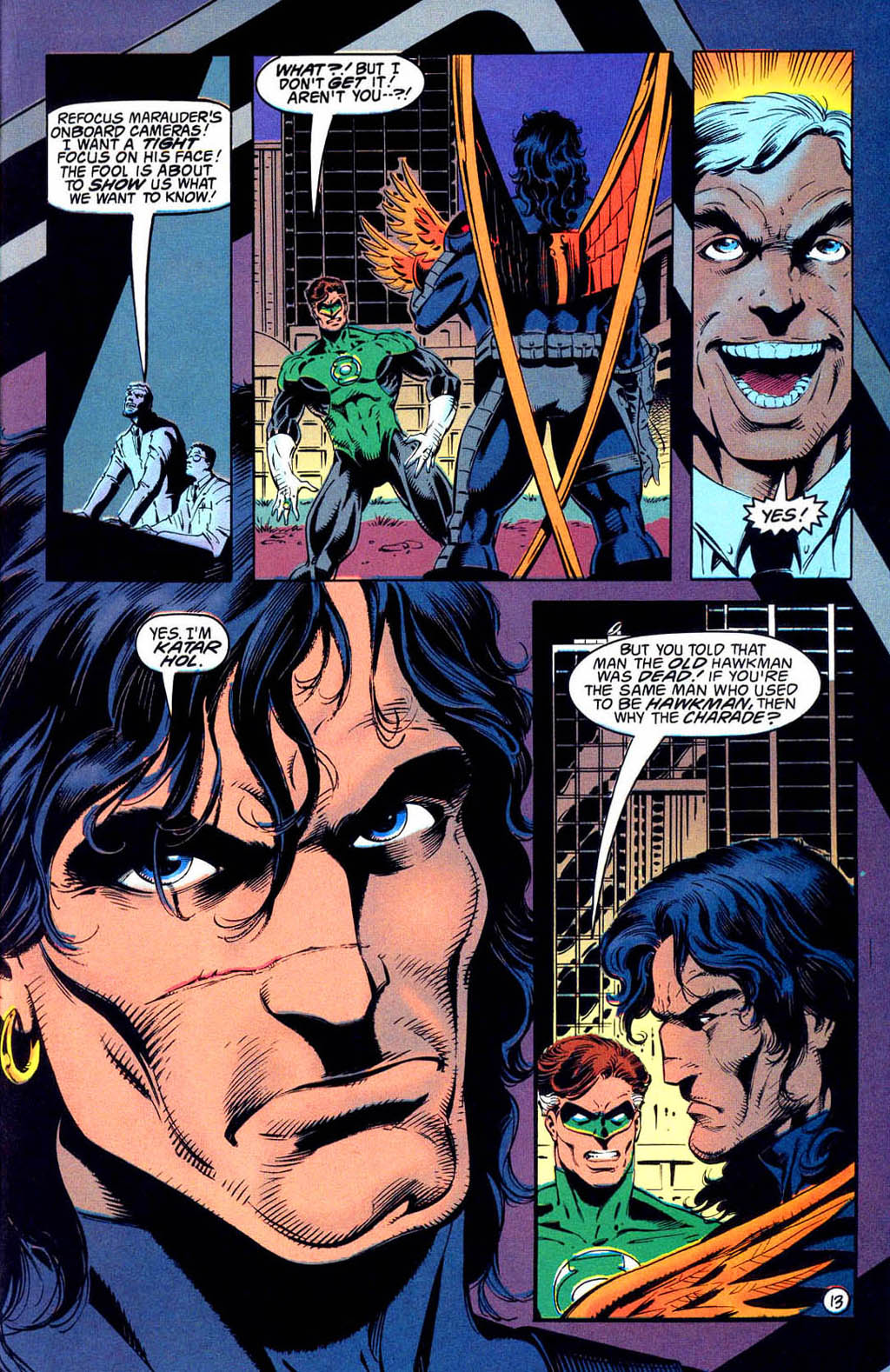 Hawkman (1993) Issue #2 #5 - English 14