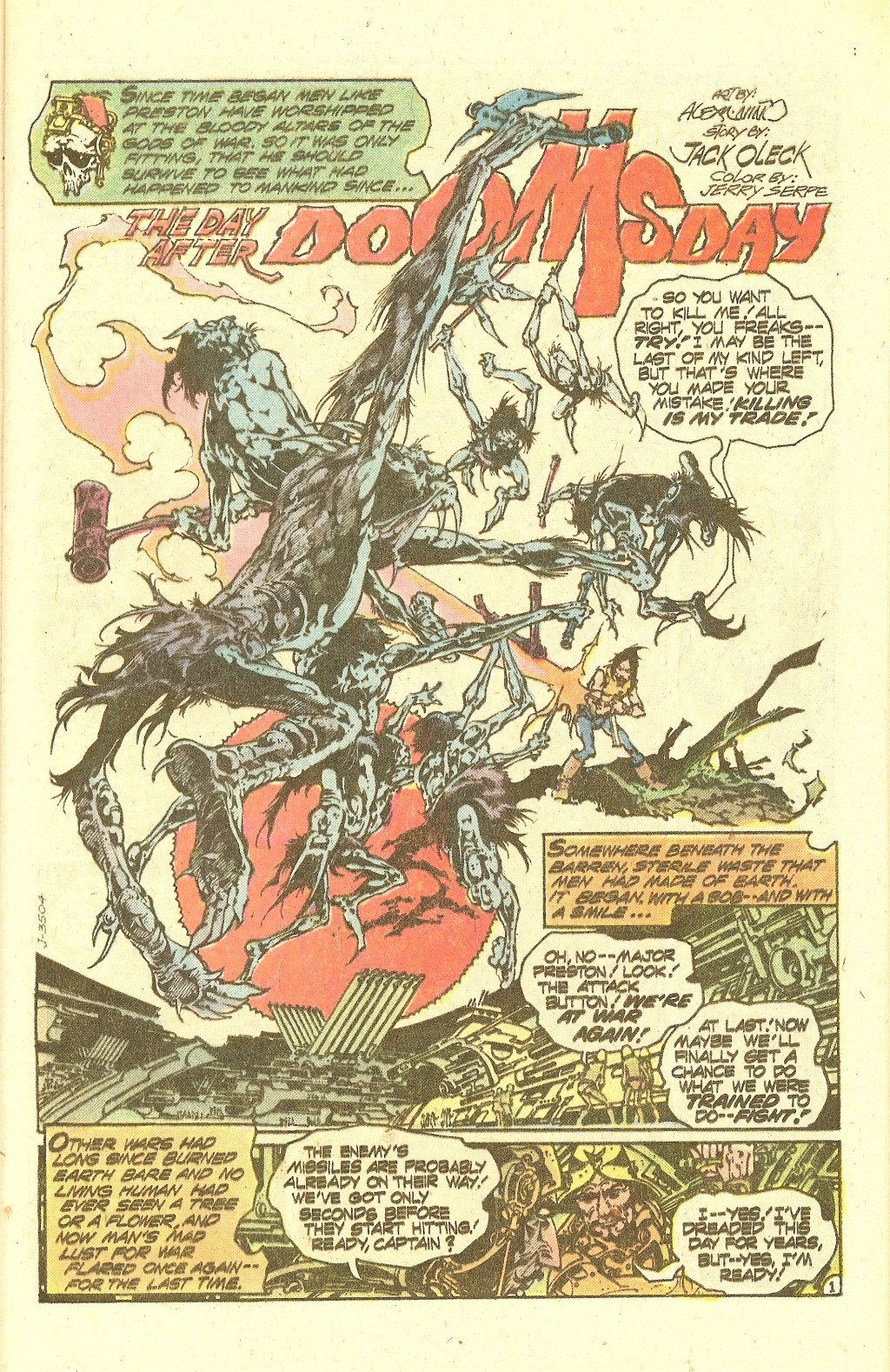 Read online Weird War Tales (1971) comic -  Issue #69 - 17