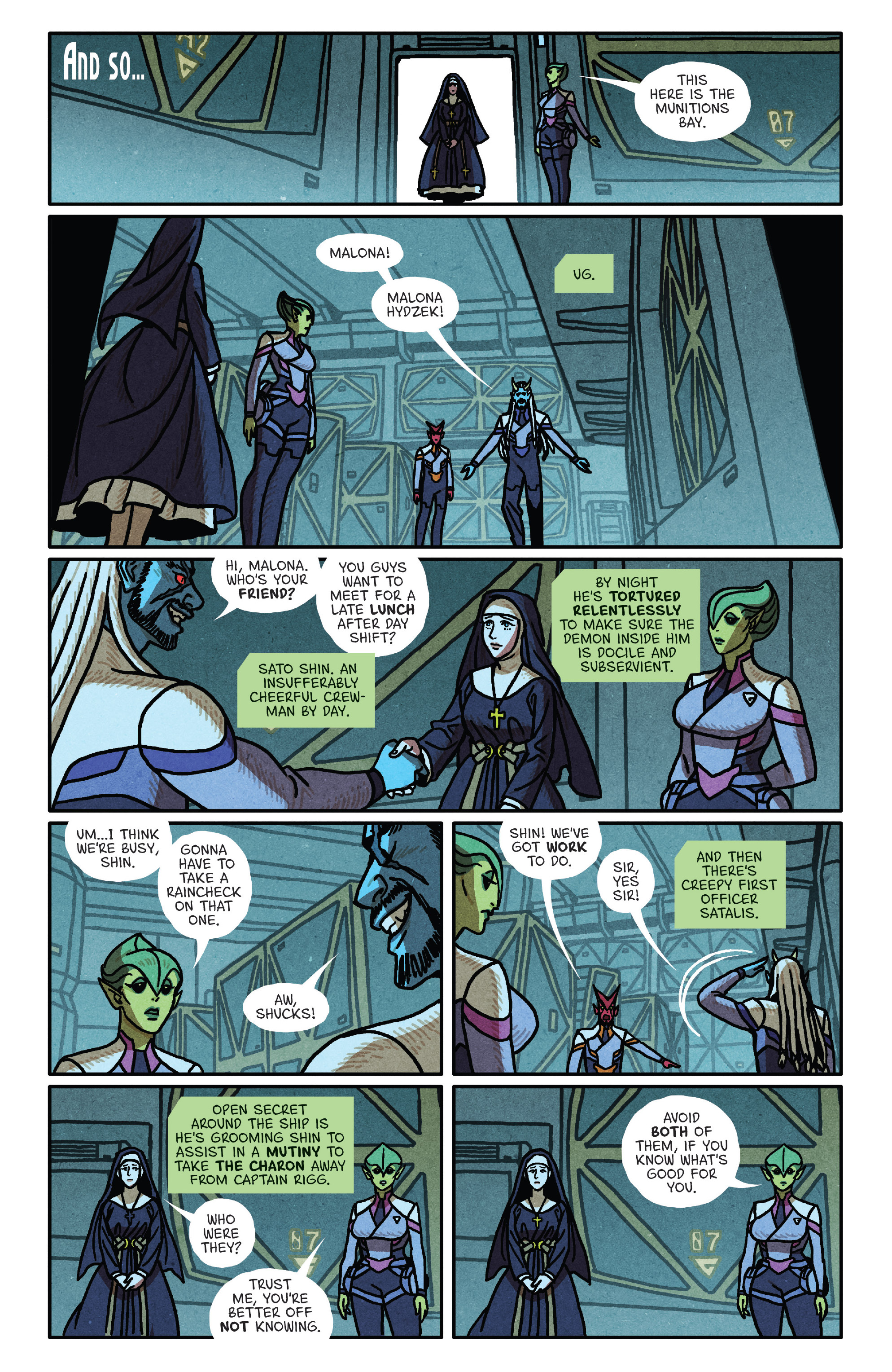 Read online Outer Darkness comic -  Issue #8 - 13