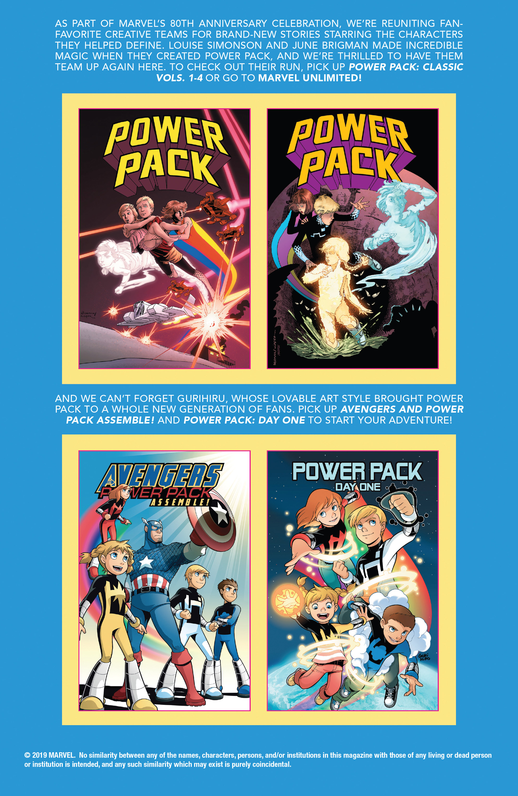 Read online Power Pack Grow Up! comic Issue Full