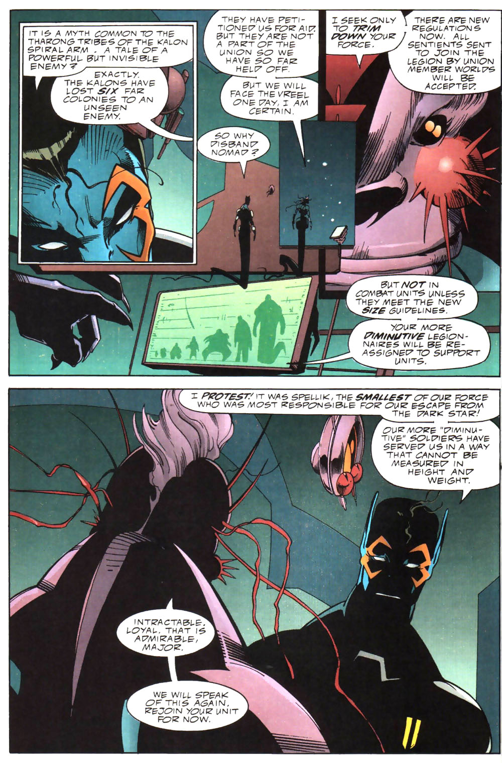 Read online Alien Legion: On the Edge comic -  Issue #3 - 28