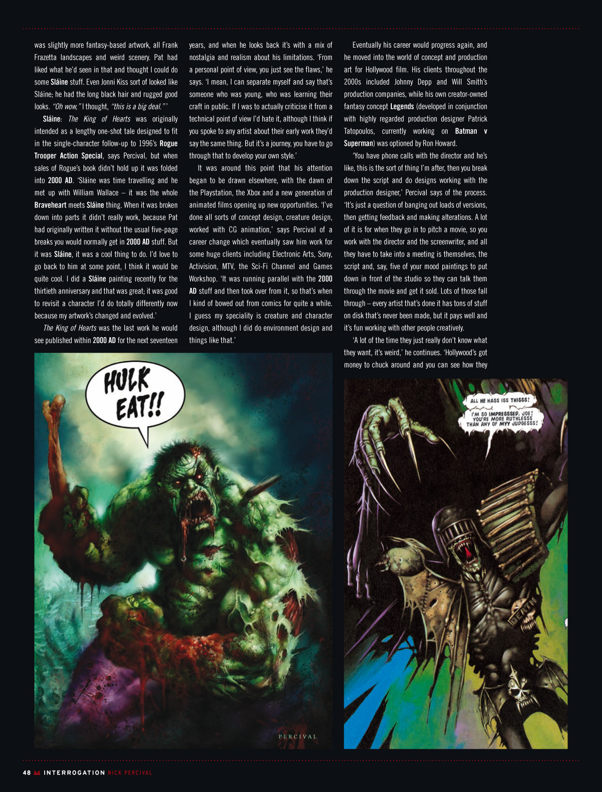 Read online Judge Dredd Megazine (Vol. 5) comic -  Issue #349 - 48