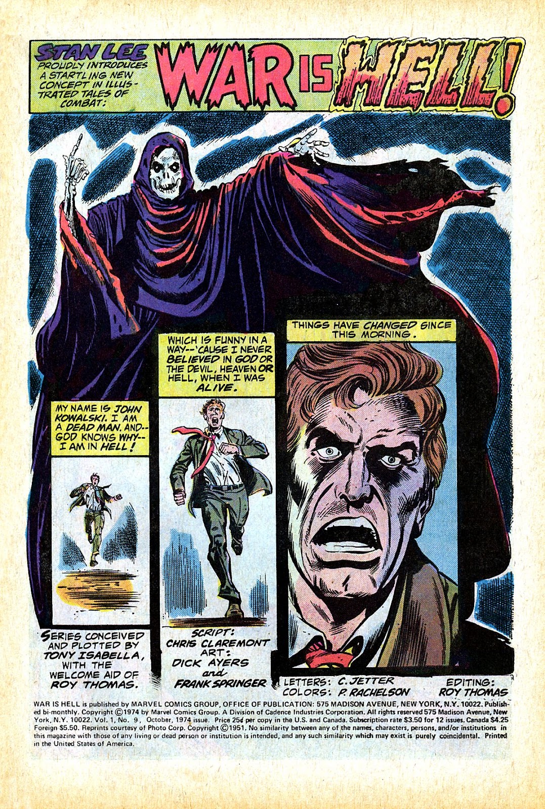 War Is Hell (1973) issue 9 - Page 3