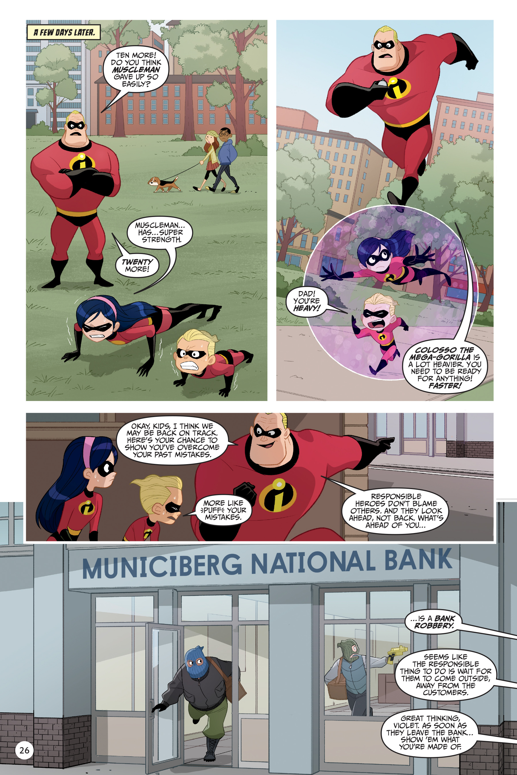 Read online Disney / Pixar The Incredibles 2: Crisis In Mid-Life! & Other Stories comic -  Issue # _TPB - 26