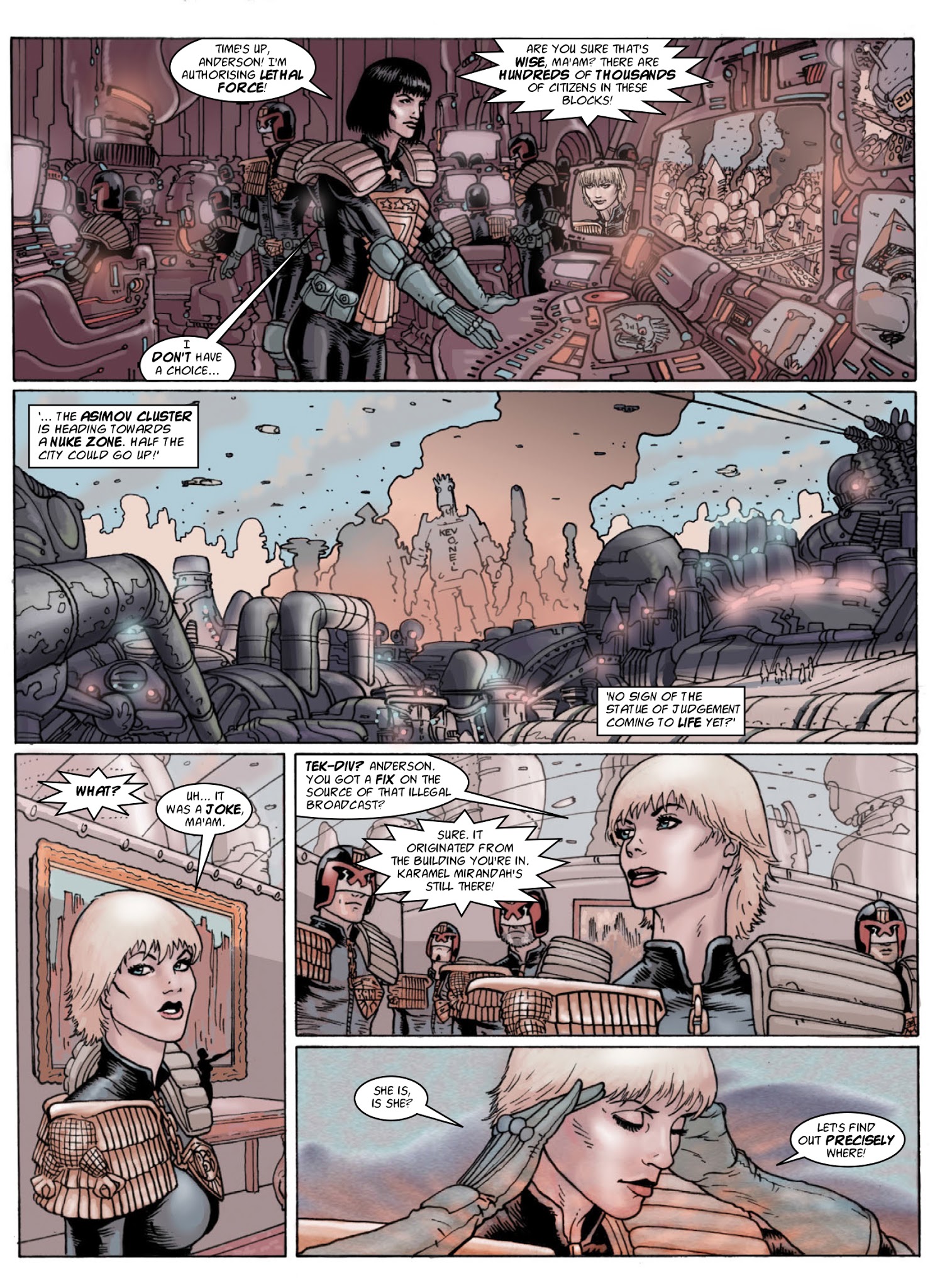 Read online Judge Anderson: The Psi Files comic -  Issue # TPB 5 - 65