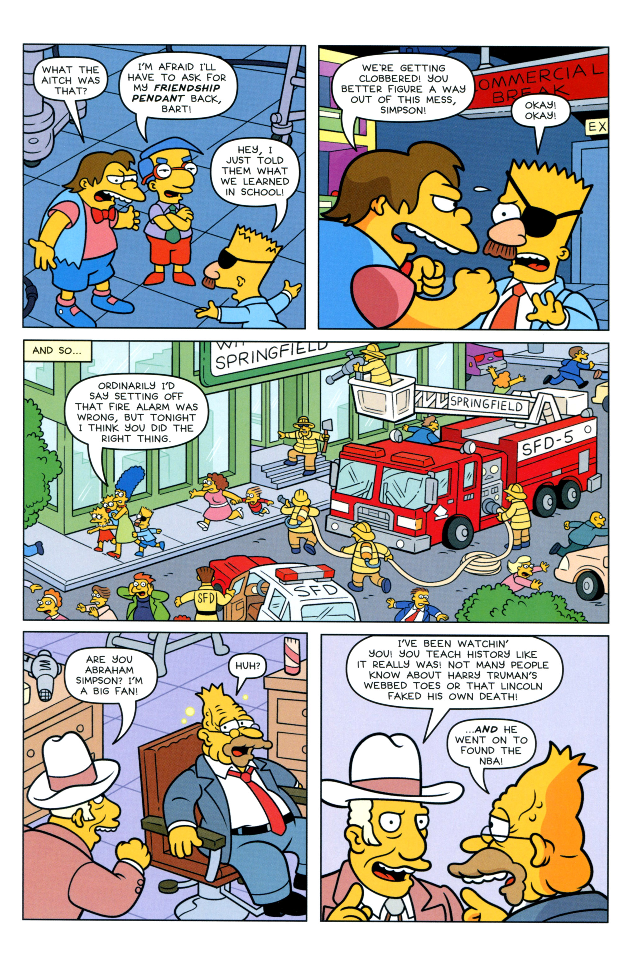 Read online Simpsons Comics comic -  Issue #209 - 17