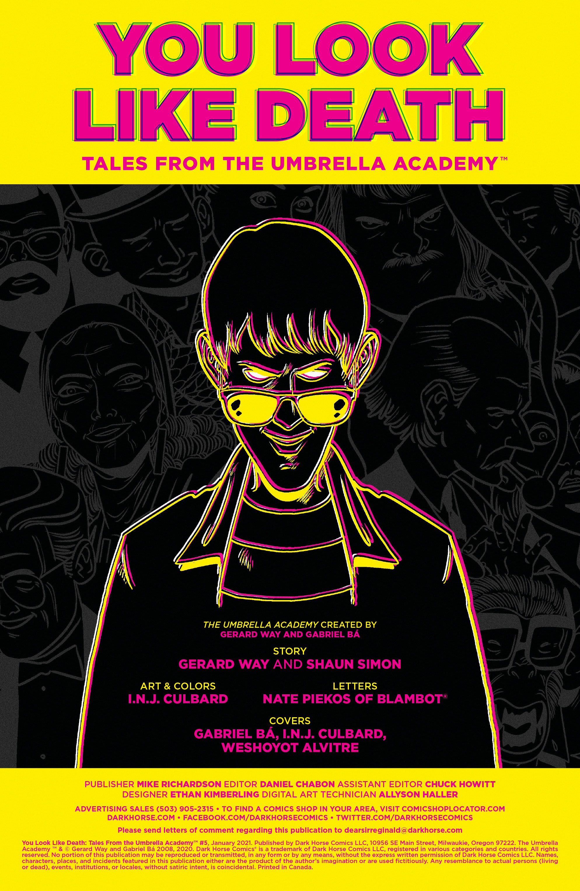 Read online Tales from the Umbrella Academy: You Look Like Death comic -  Issue #5 - 2