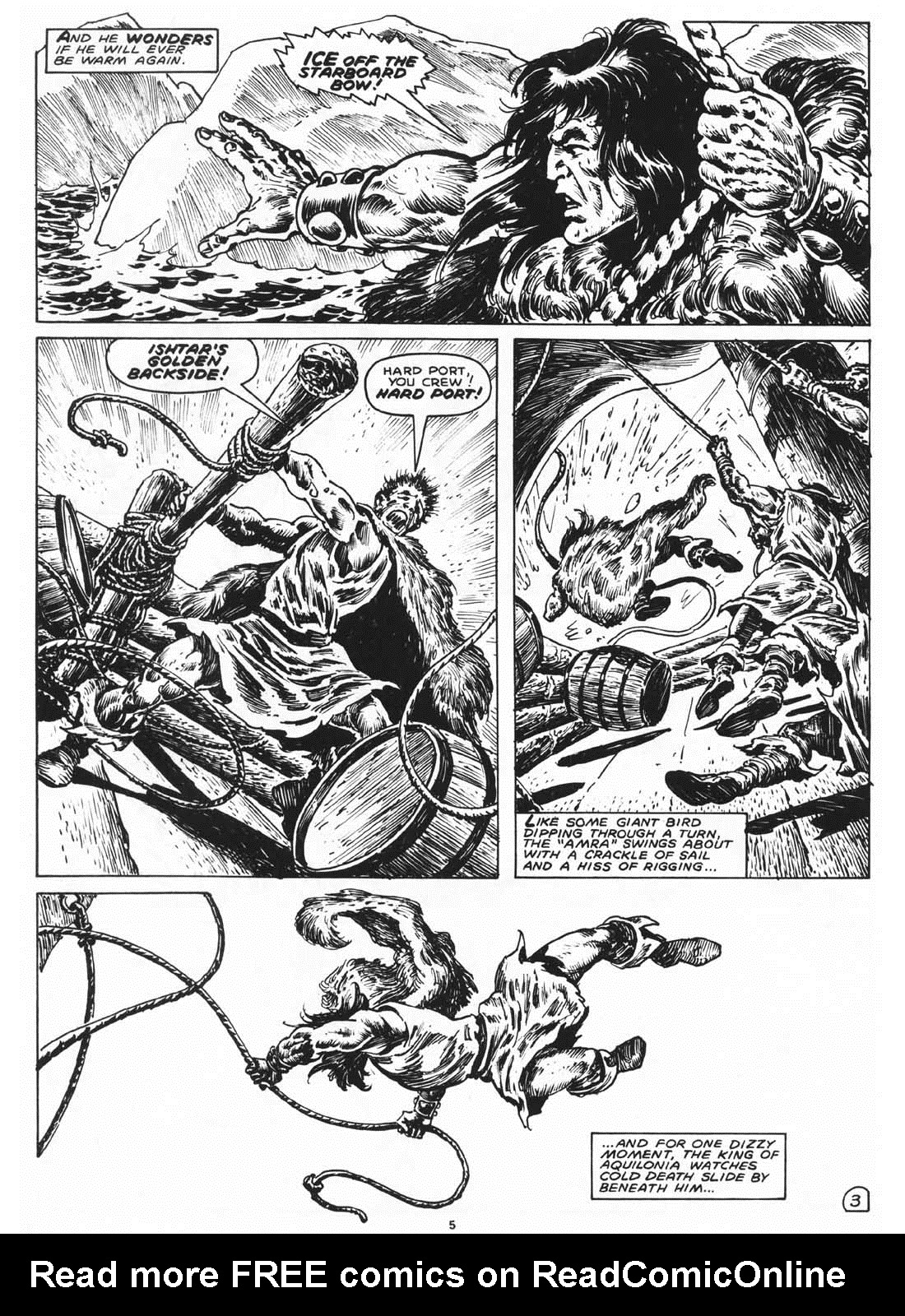 The Savage Sword Of Conan issue 168 - Page 7