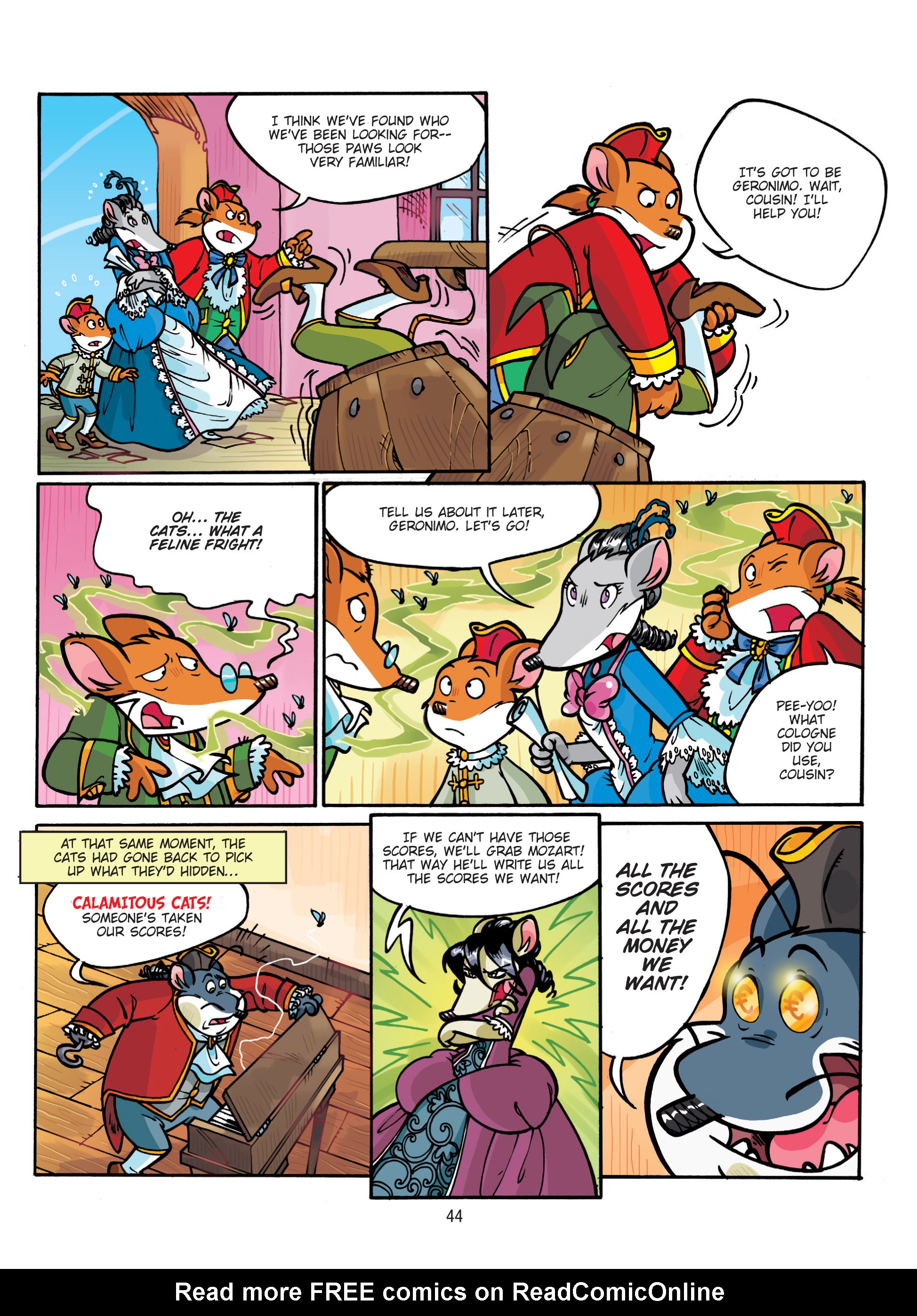 Read online Geronimo Stilton comic -  Issue # TPB 8 - 45