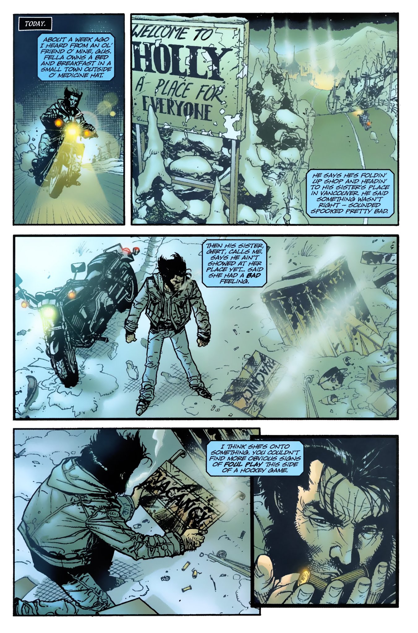 Read online Wolverine (1988) comic -  Issue # Annual '01 - 30