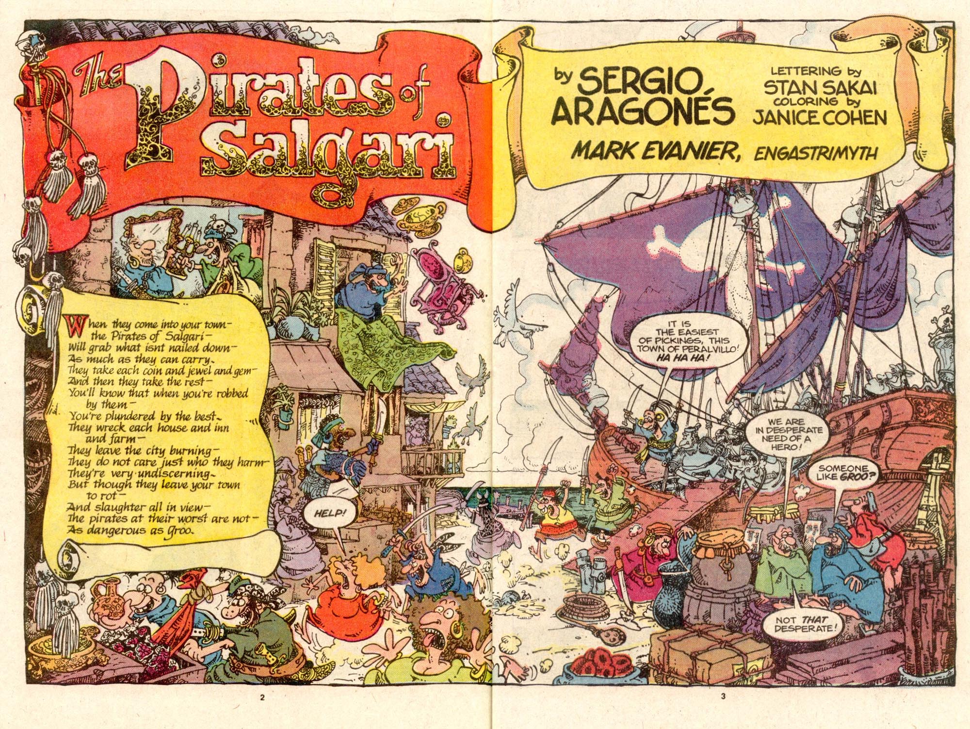 Read online Sergio Aragonés Groo the Wanderer comic -  Issue #33 - 3