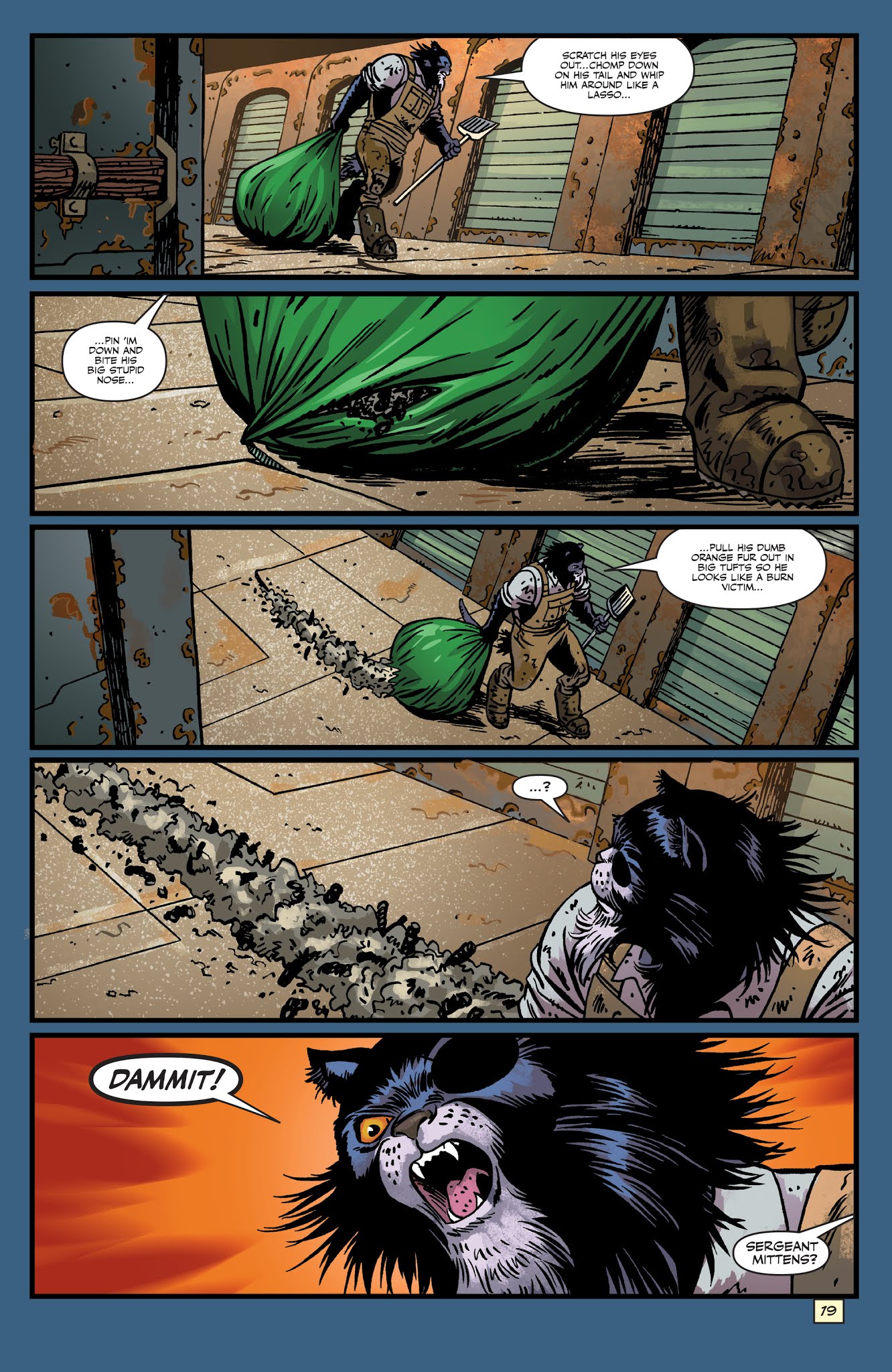 Read online Captain Ginger comic -  Issue #2 - 21