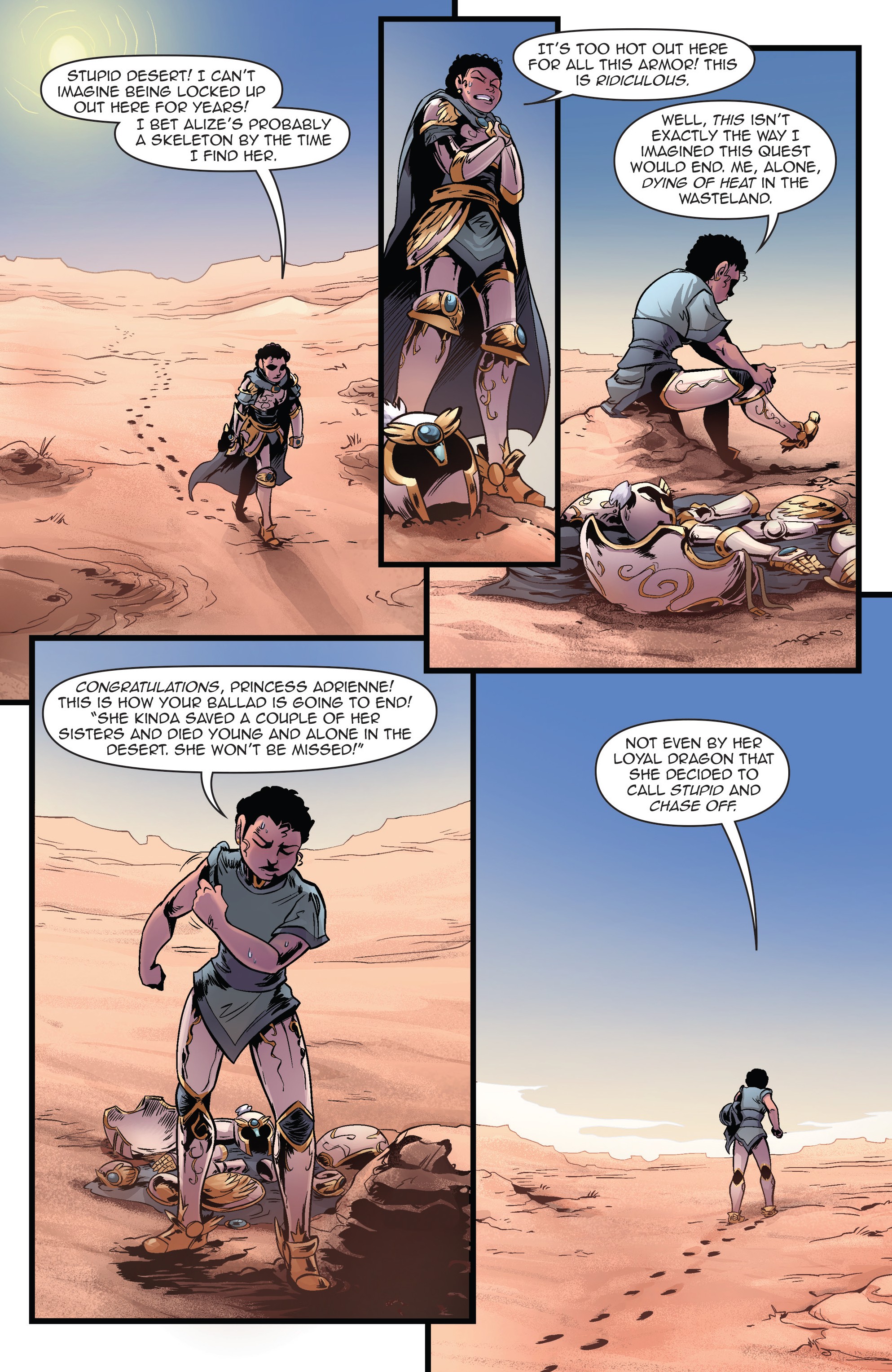 Read online Princeless: Find Yourself comic -  Issue # TPB (Part 1) - 13