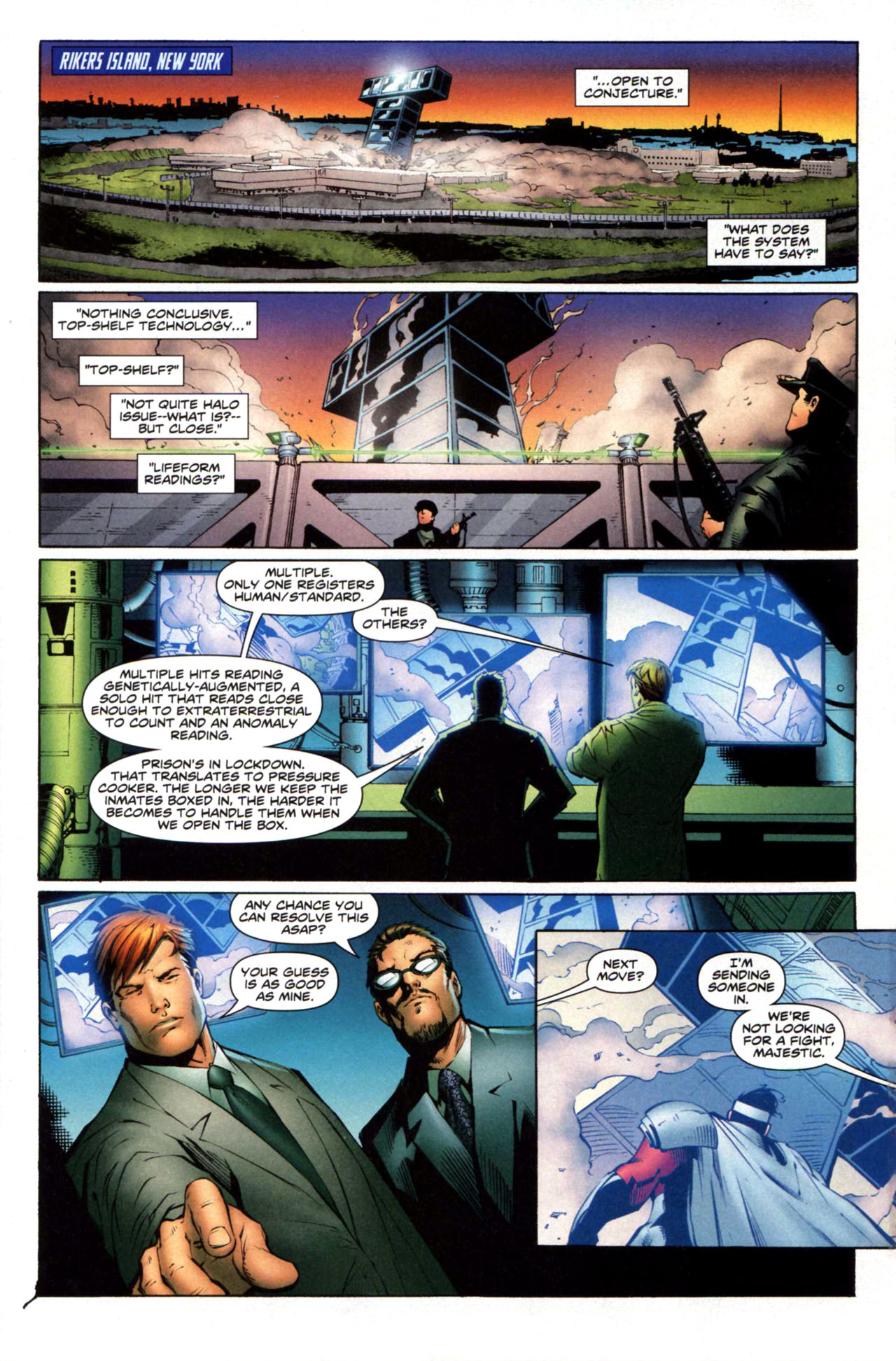 Read online DC/WS DreamWar comic -  Issue #1 - 7
