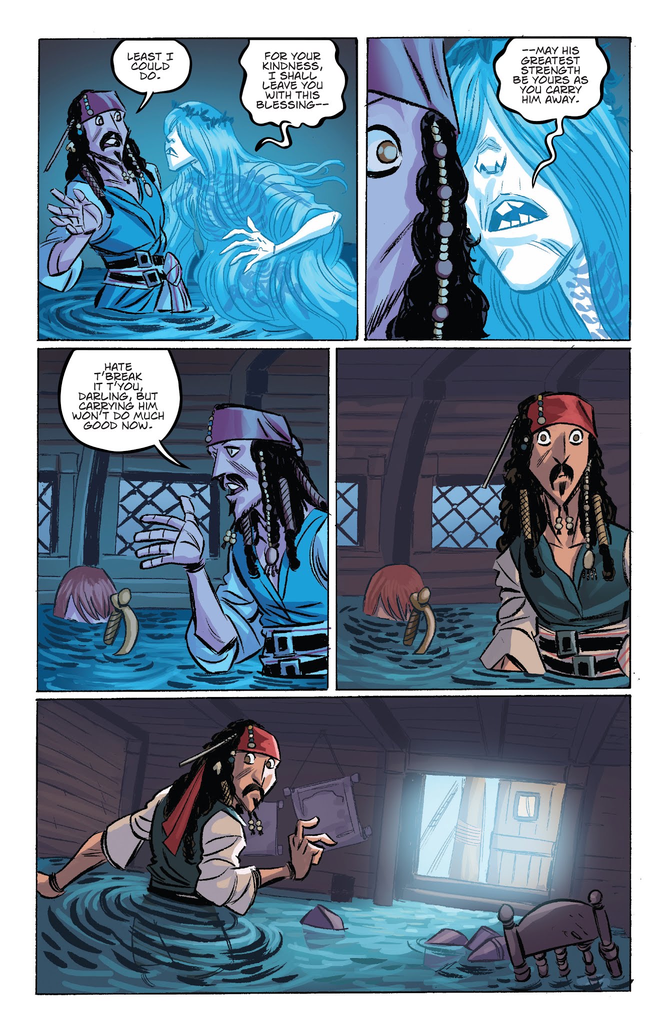 Read online Disney Pirates of the Caribbean comic -  Issue #3 - 9